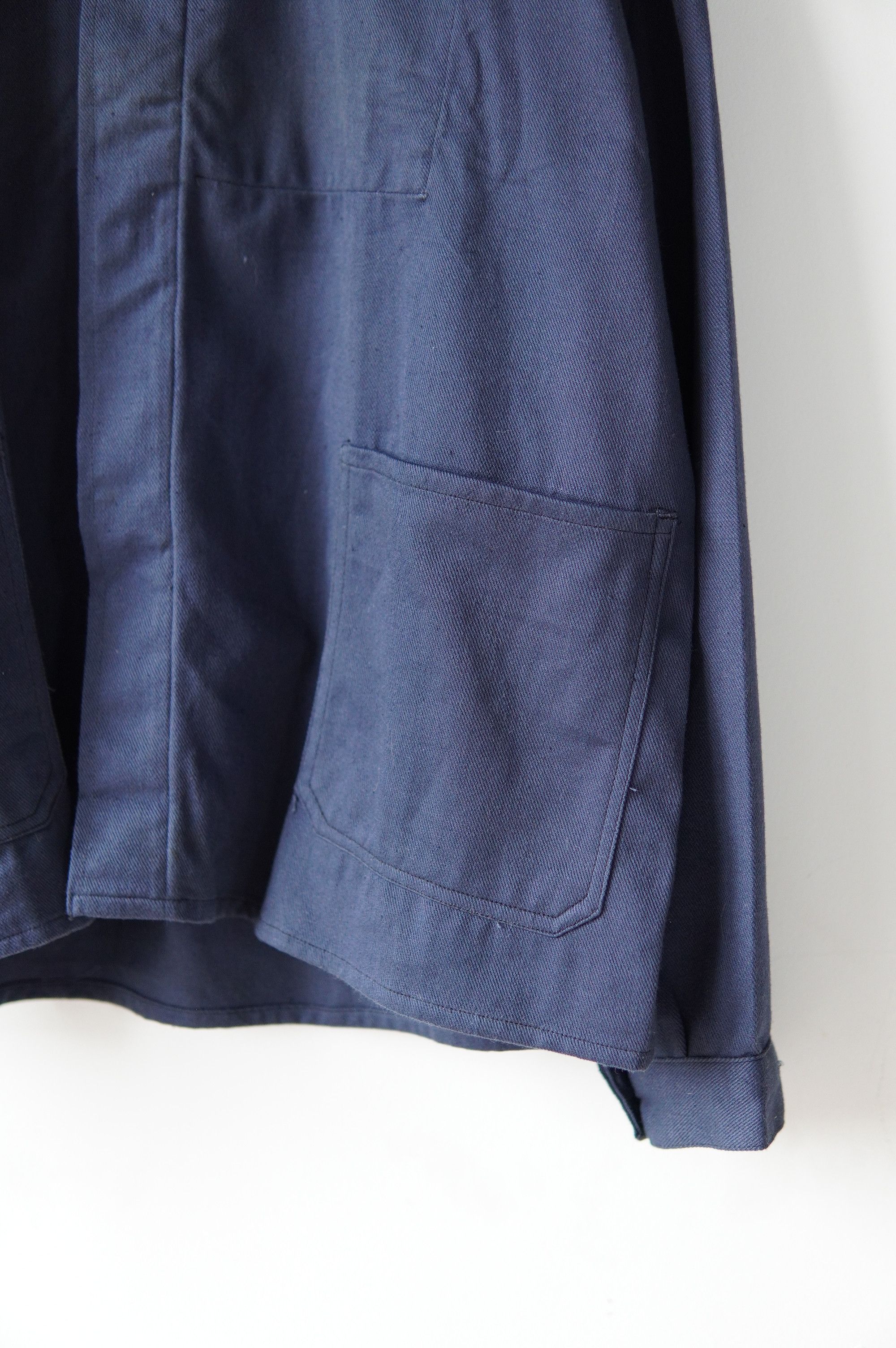 Le Laboureur Rare Deadstock 80s Fortschritt Germany French Chore Jacket Size US L / EU 52-54 / 3 - 4 Thumbnail