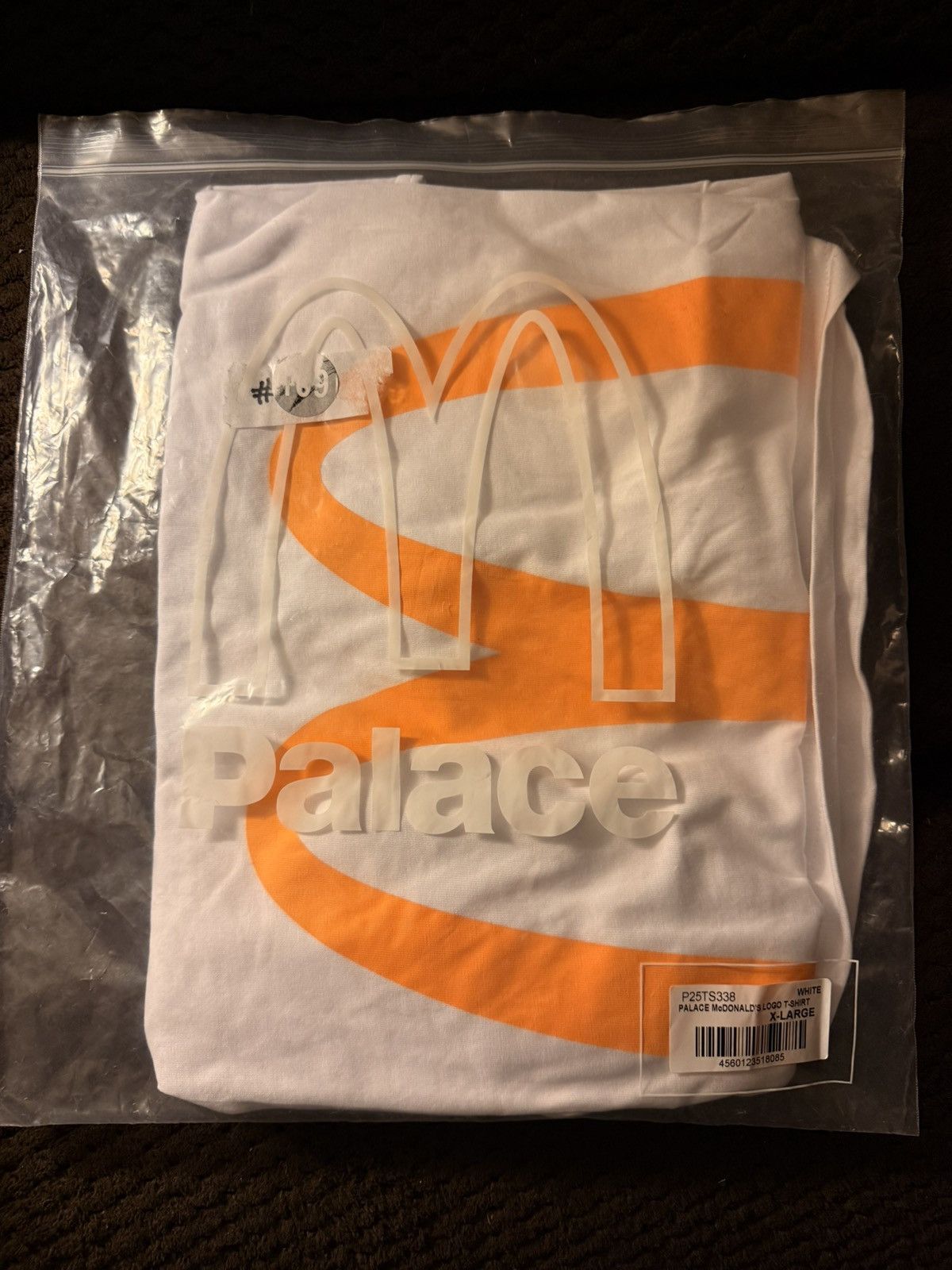 Palace Palace x McDonald’s Logo T-Shirt, s/s tee, NEW, men’s XL Size US XL / EU 56 / 4 - 10 Thumbnail