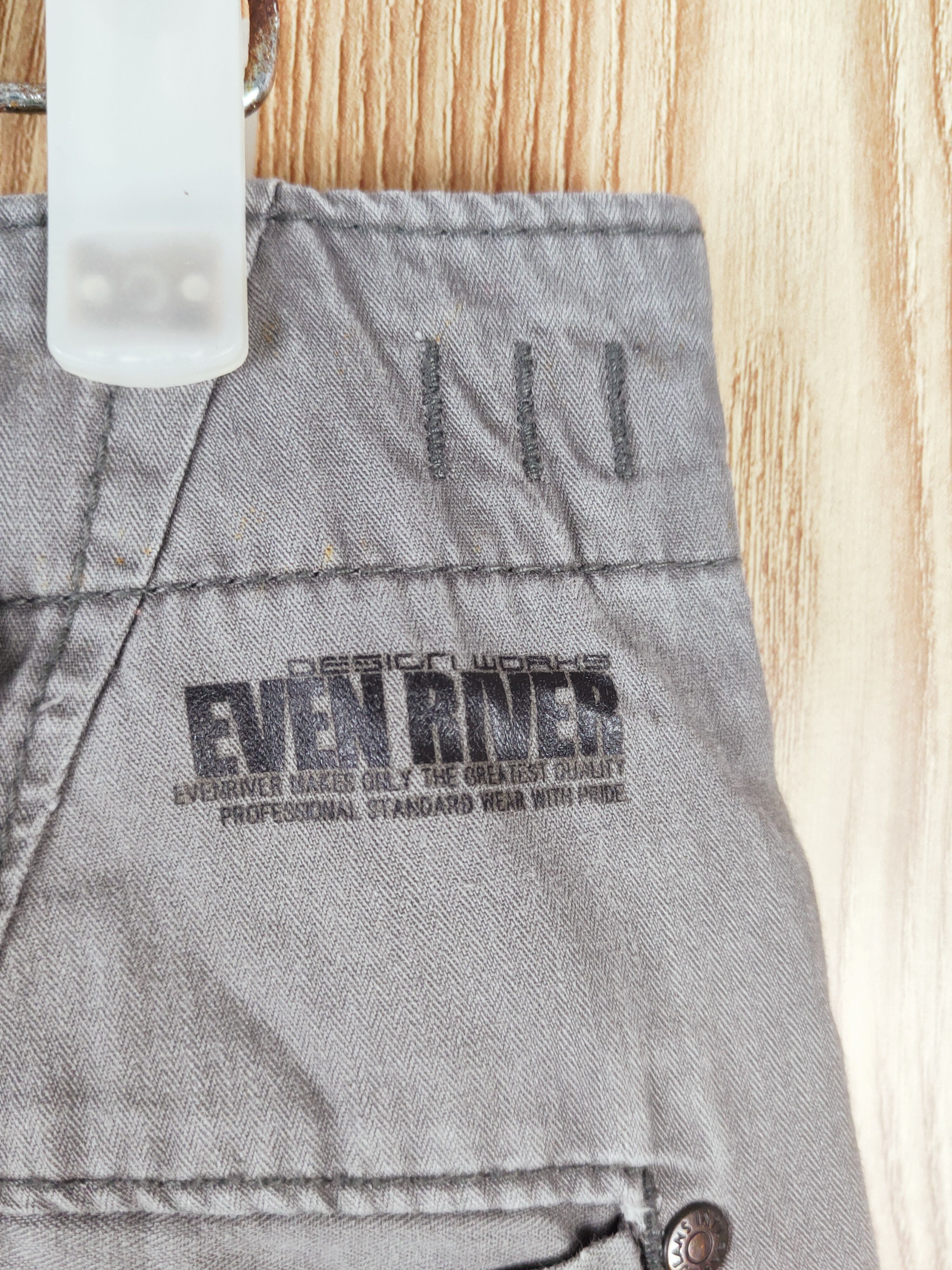 Japanese Brand Evenriver Dark Gray Multipocket Tactical Joggers #W322 Size US 32 / EU 48 - 12 Thumbnail