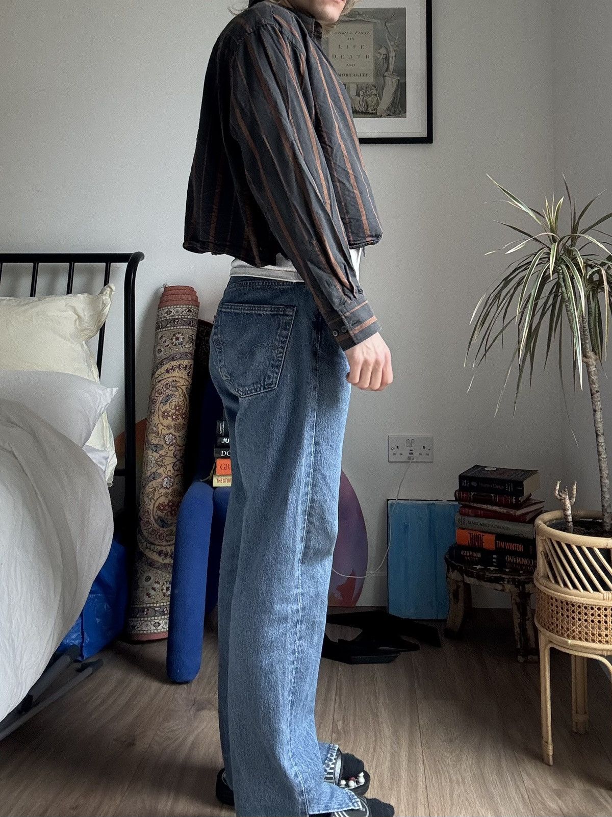 JW Anderson × Uniqlo JW Anderson collab cropped button up shirt Size L / US 10 / IT 46 - 1 Thumbnail