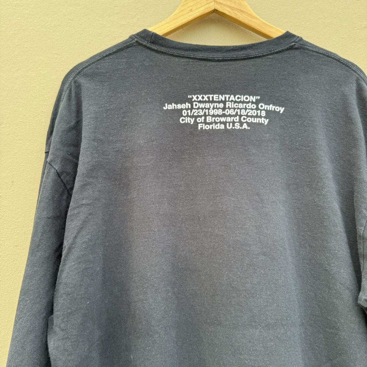 Rap Tees × Vintage xxxtentacion long shirt Size US XL / EU 56 / 4 - 6 Thumbnail