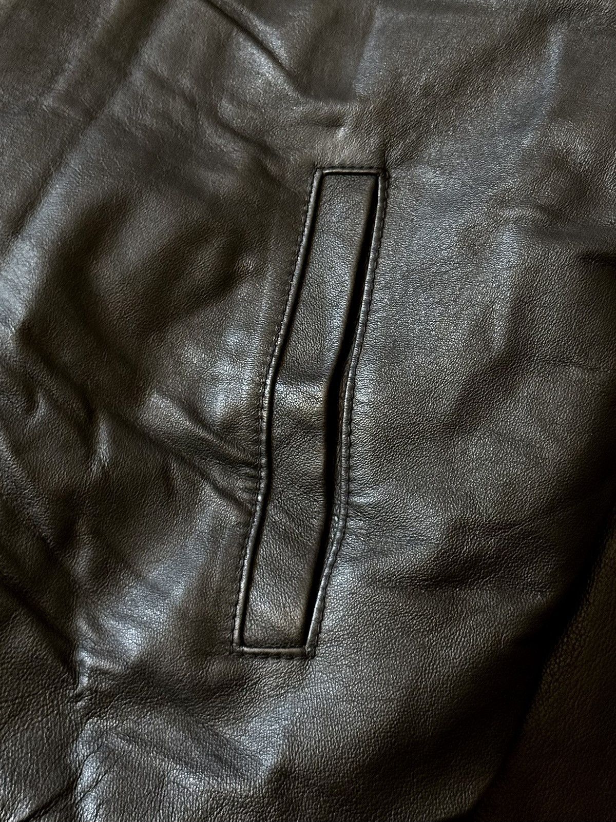 Gucci × Tom Ford Gucci - Tom Ford - Cherry Line - Leather Jacket Size US S / EU 44-46 / 1 - 5 Thumbnail