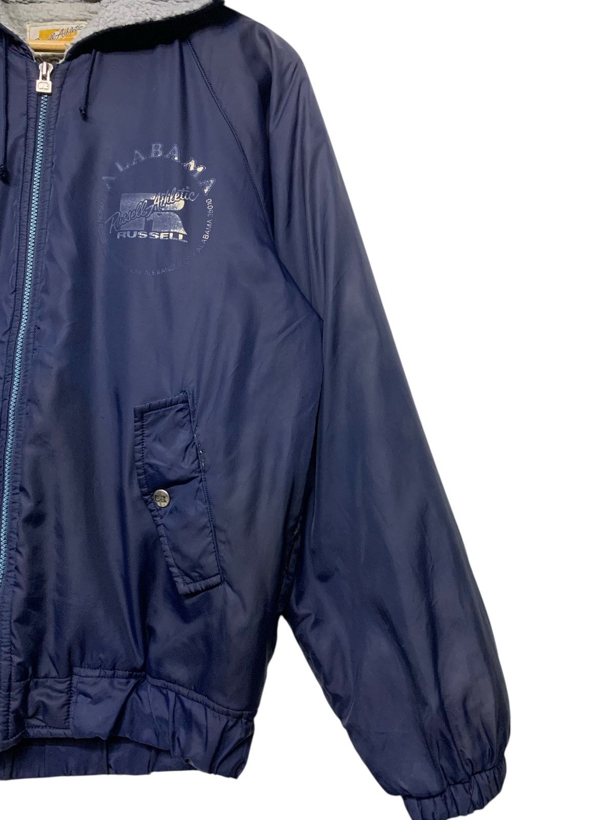 Russell Athletic × Vintage Vintage 90's Alabama By Russel Athletic Windbreaker Hoodie Size US M / EU 48-50 / 2 - 6 Thumbnail