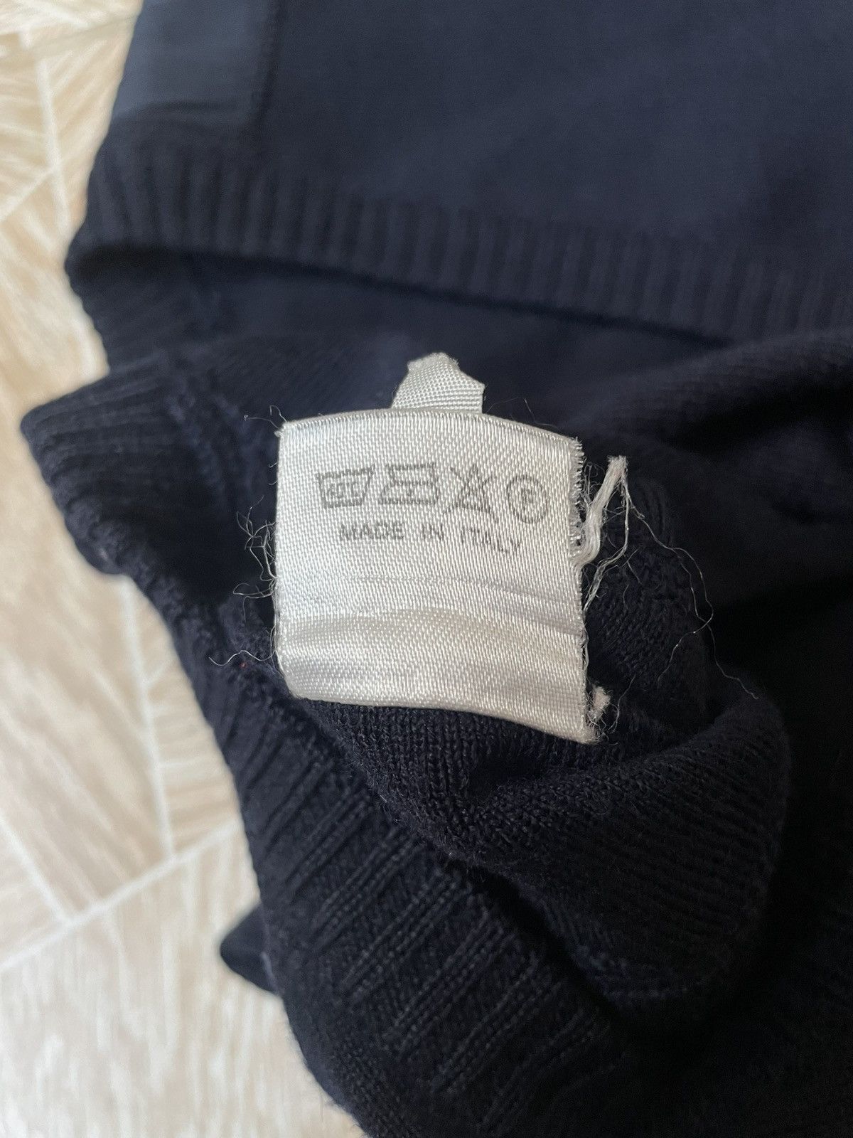 Paul & Shark × Vintage Vintage 90s Italy Designer Paul Shark Yachting Logo Sweater Size US XL / EU 56 / 4 - 12 Thumbnail