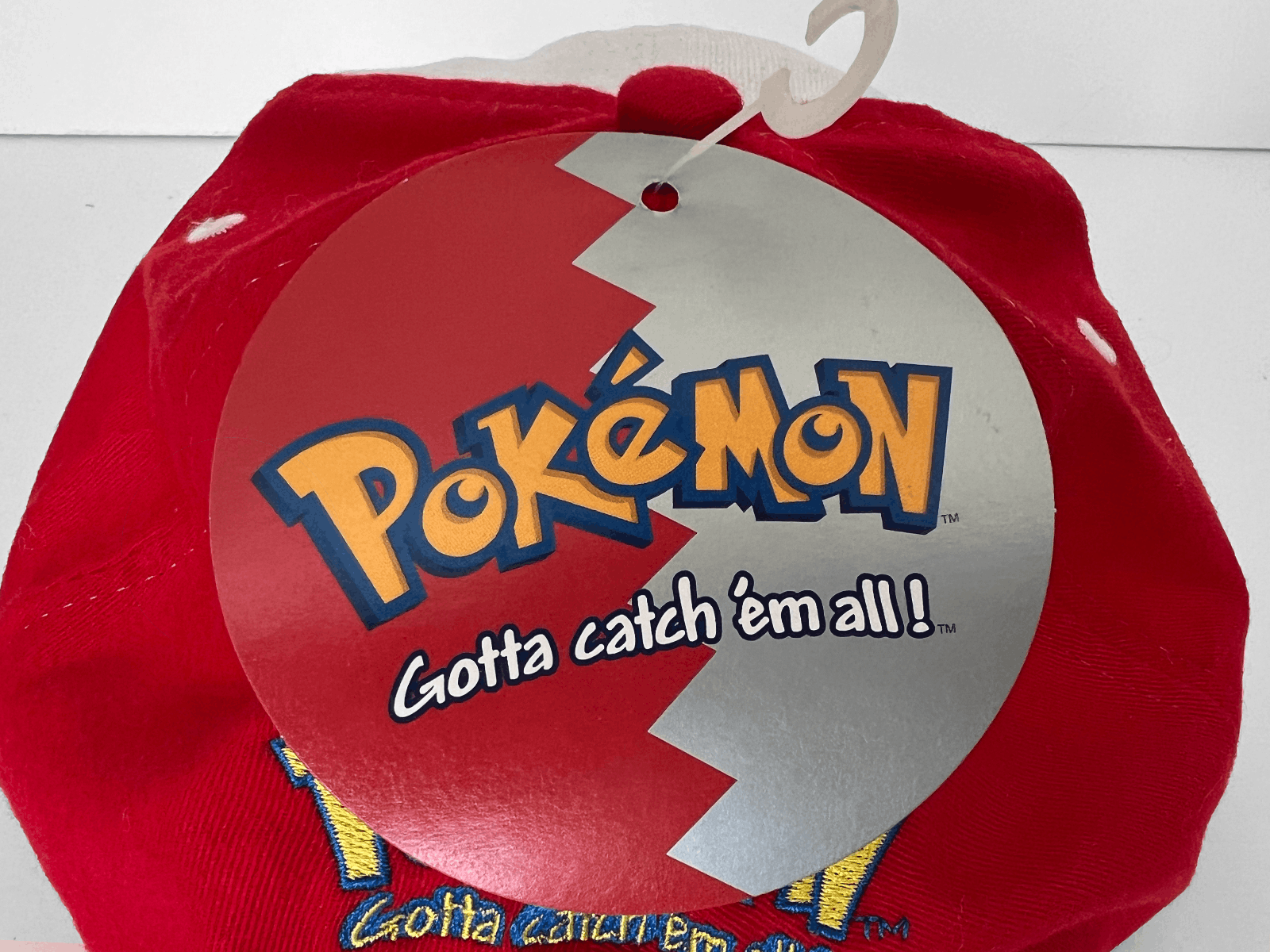 Nintendo × Pokemon Vintage 90's Pokemon Ash Hat NWT Size ONE SIZE - 7 Thumbnail