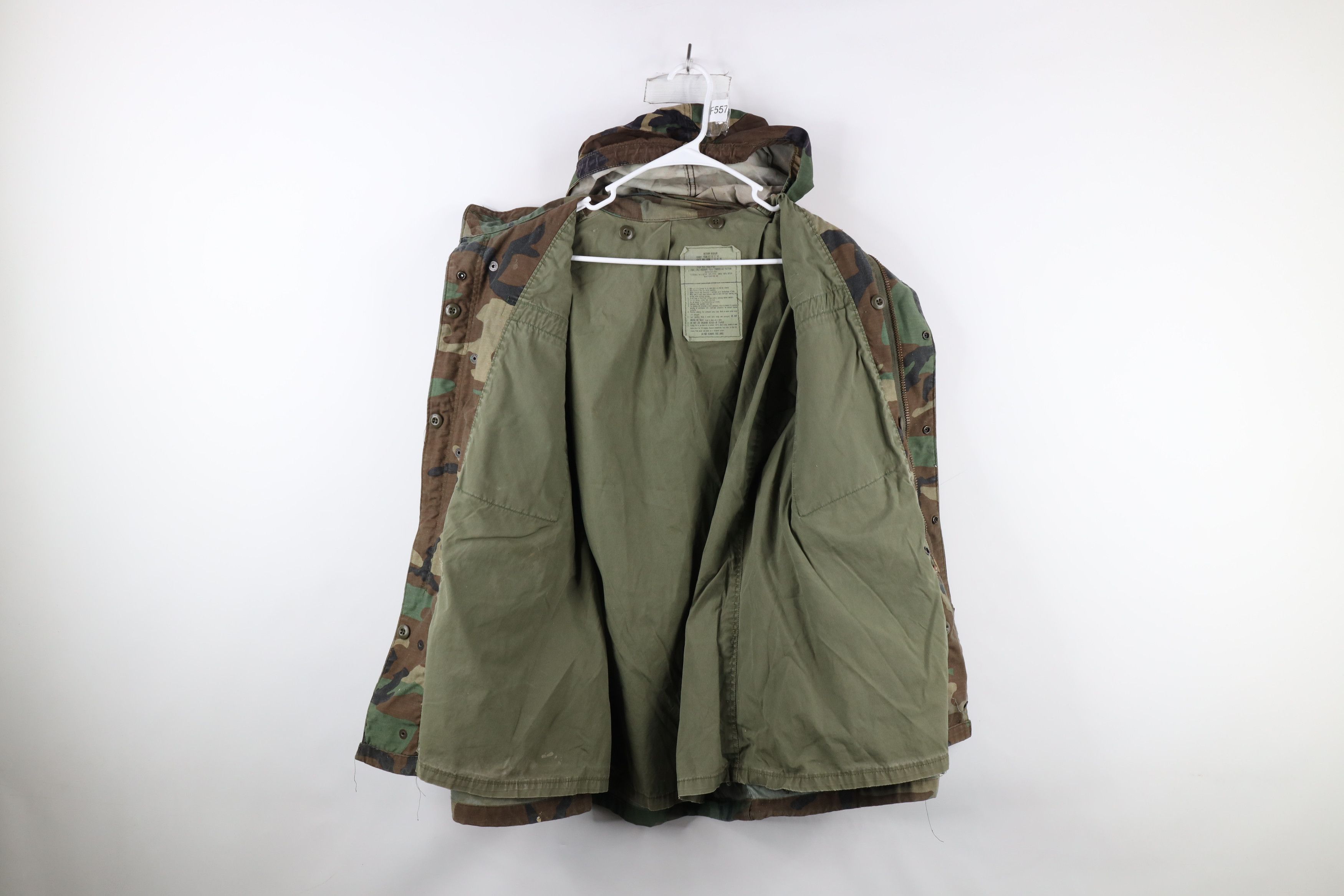 Alpha Industries × Vintage Vintage 80s Alpha Industries Camouflage Field Jacket Size US M / EU 48-50 / 2 - 7 Thumbnail