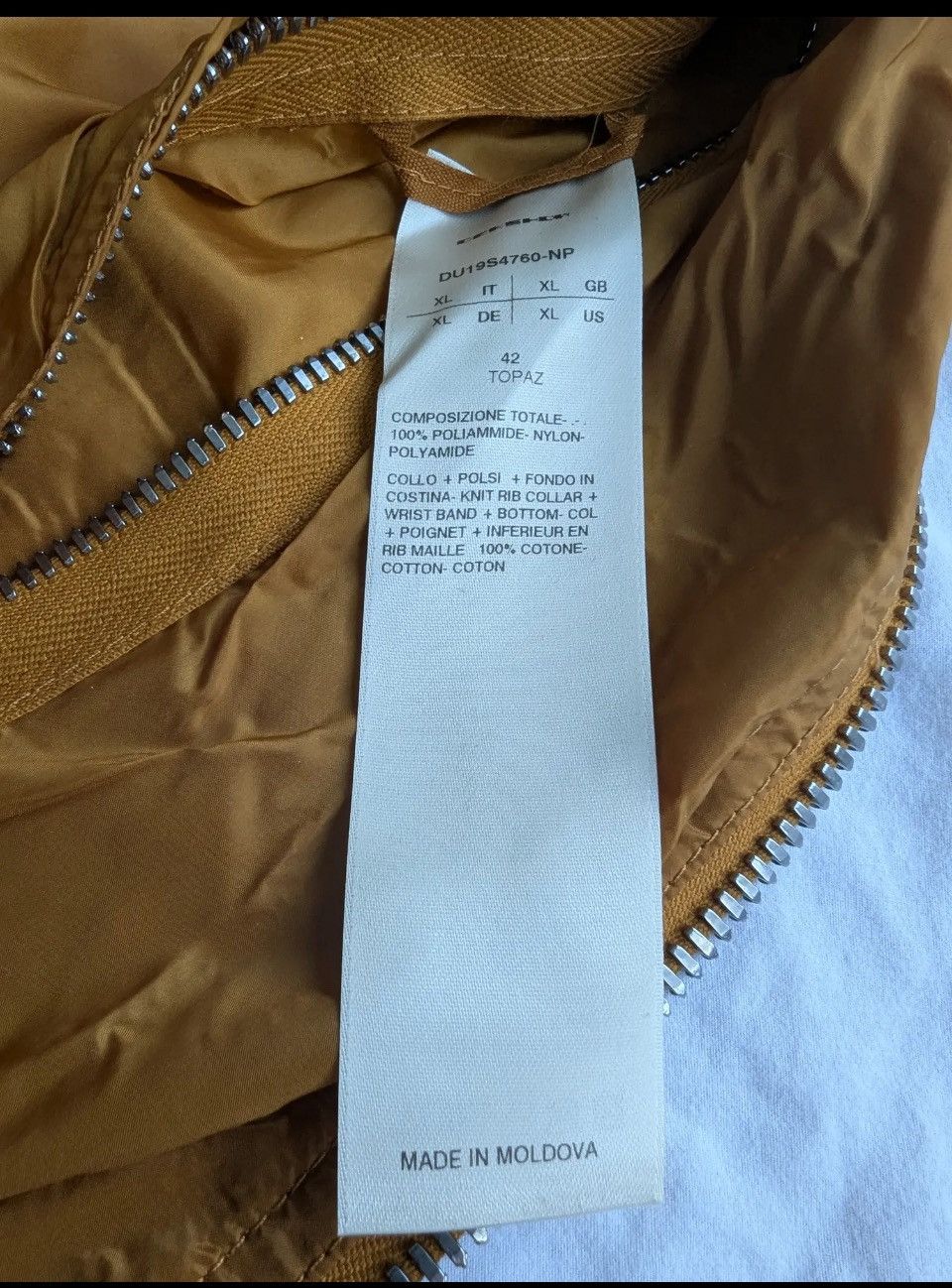 Rick Owens DRKSHDW Nylon MA-1 Style Bomber Size US XL / EU 56 / 4 - 2 Thumbnail