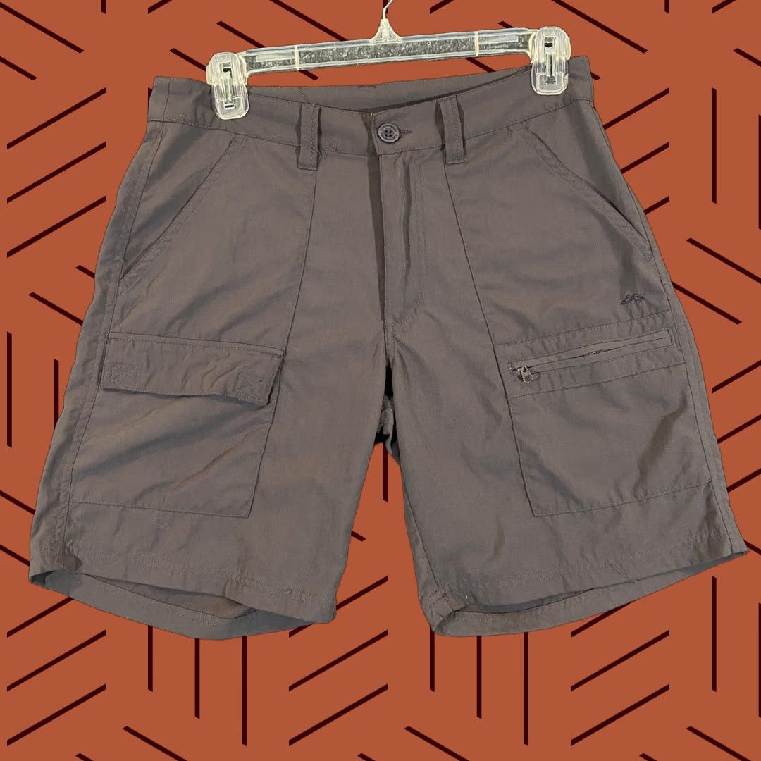 Kathmandu Kathmandu Shorts Womens 8 Gray Cargo Chino Khaki 8” Inseam Hiking Outdoors Size 30" / US 8 / IT 44 - 1 Thumbnail