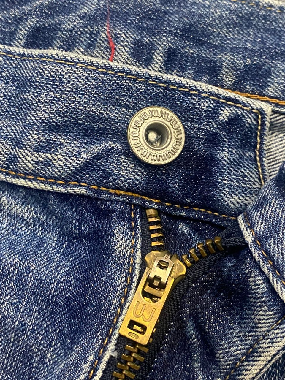 If Six Was Nine 💥Best Offer💥Vintage Uniqlo Jeans Distressed Denim Size US 34 / EU 50 - 10 Thumbnail