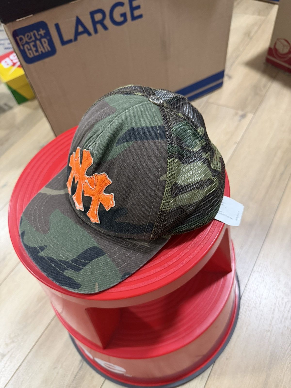 Chrome Hearts Chrome hearts vintage triple cross camo patch hat Size ONE SIZE - 3 Thumbnail