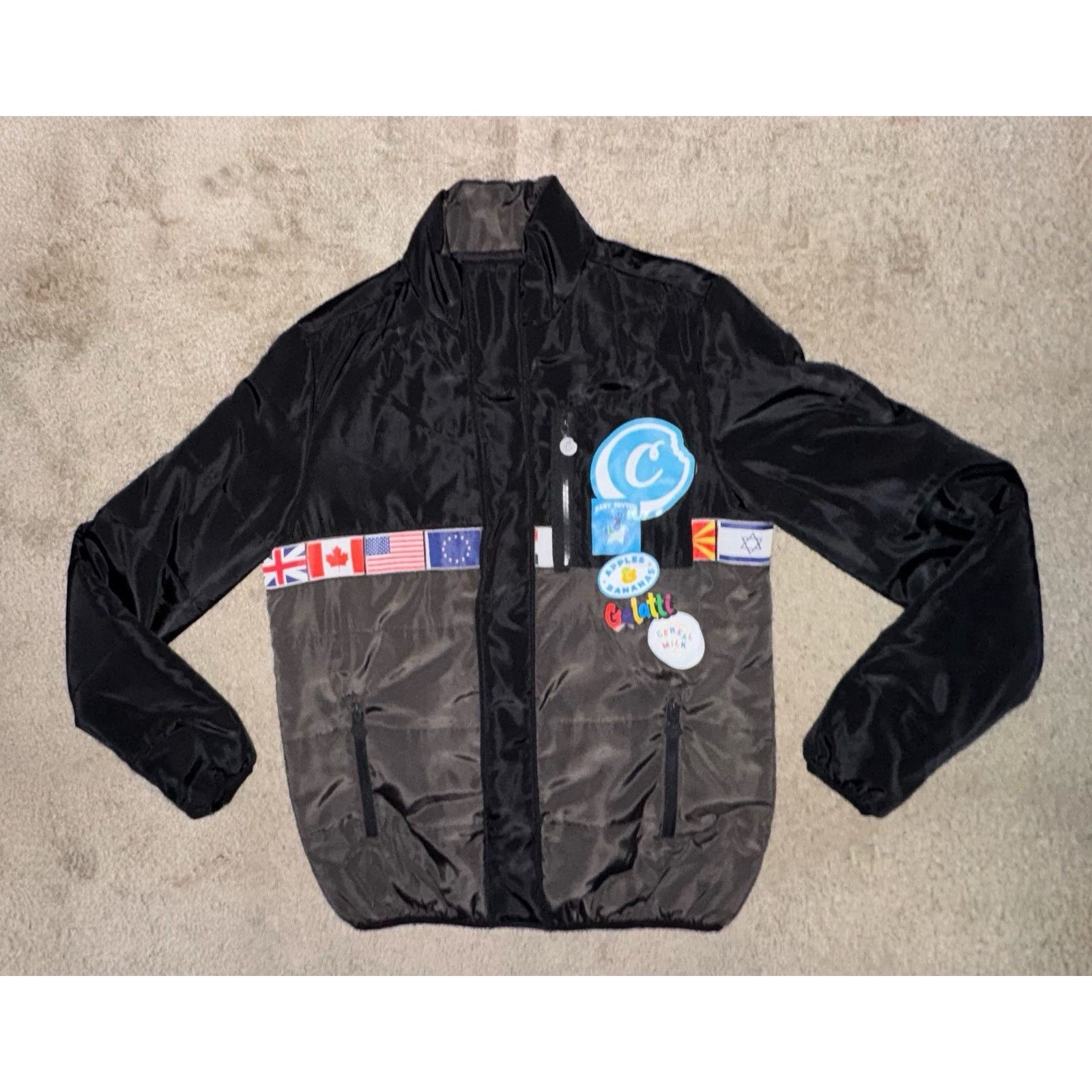 Cookies Cookies SF Award Tour Quilted Nylon Puffer Jacket Lg Blk New Size US L / EU 52-54 / 3 - 3 Thumbnail