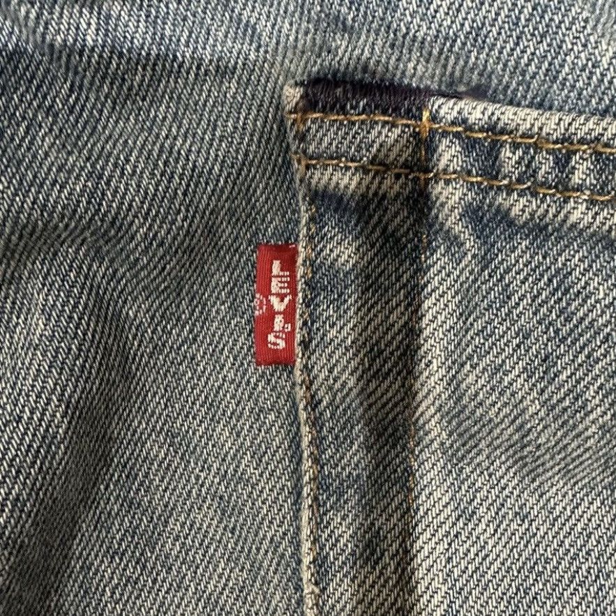 DENIM TEARS × Levi's THE COTTON WREATH JEAN VINTAGE LIGHT WASH (34x34) Size US 34 / EU 50 - 14 Thumbnail