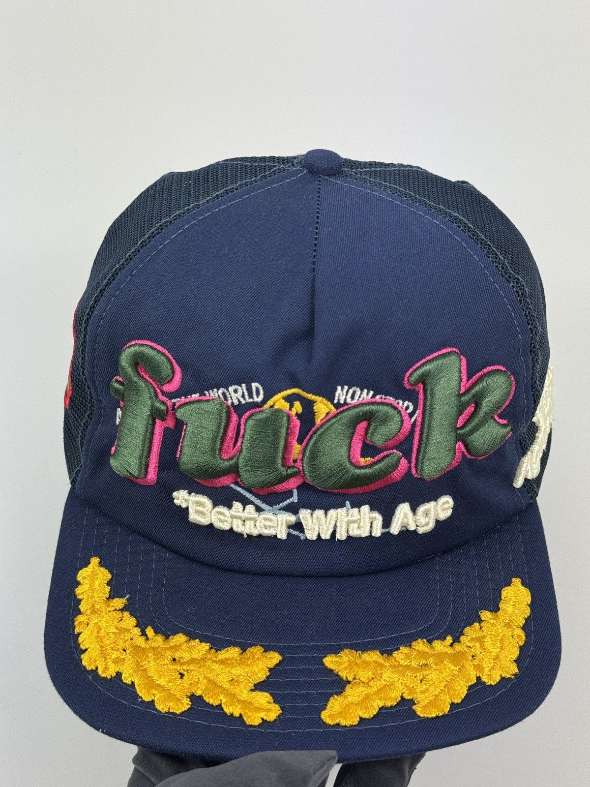 Better With Age F*** EMBROIDERED CAP Size ONE SIZE - 4 Thumbnail