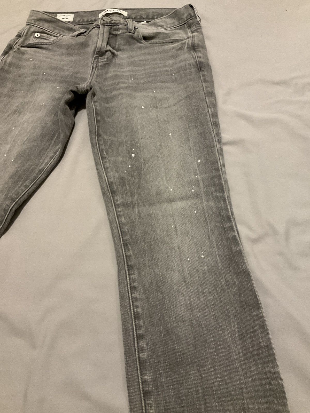 Pacsun Splatter White Paint Pants Size US 29 - 3 Thumbnail