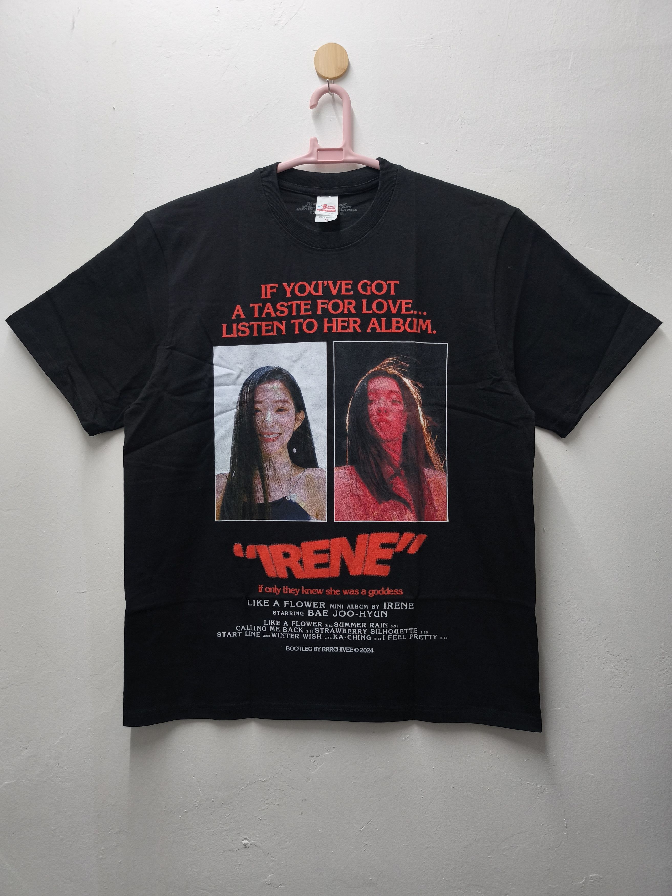 Rap Tees Red Velvet Irene Kpop Idol T-shirt Size US XL / EU 56 / 4 - 1 Thumbnail