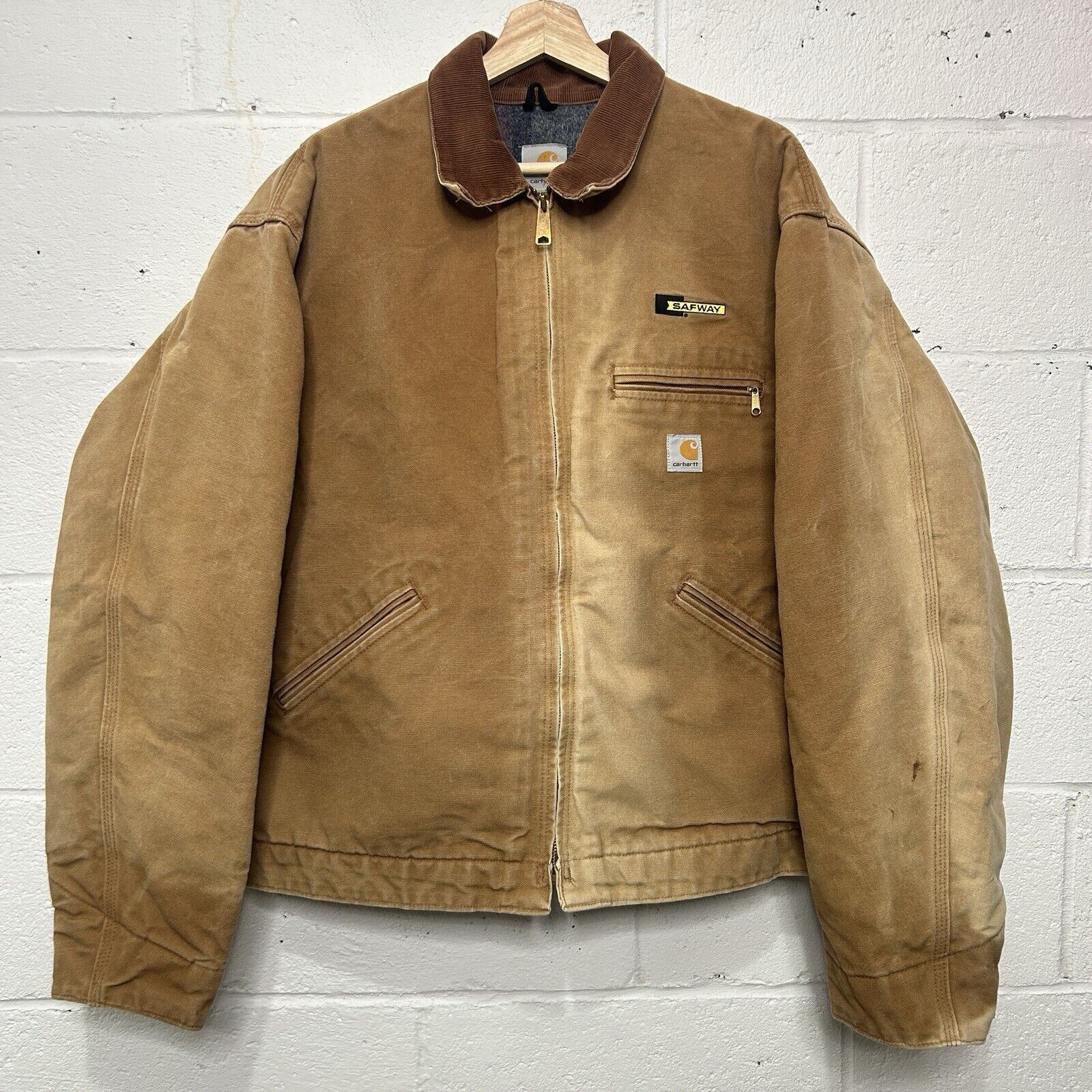 Carhartt Vintage Carhartt Blanket-Lined Detroit Jacket “Brown” J01 Size US XXL / EU 58 / 5 - 1 Thumbnail