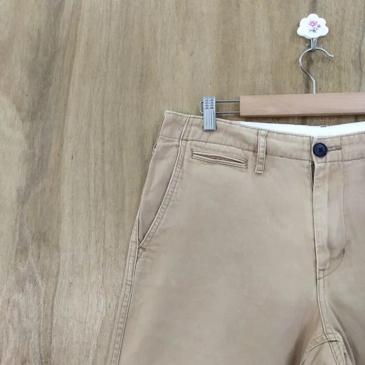 Japanese Brand GU BROWN CHINO PANTS Size US 34 / EU 50 - 4 Thumbnail