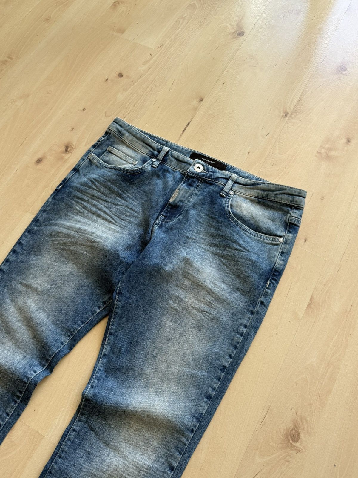 Represent Clo. Represent essential biker jeans new blue denim Size US 34 / EU 50 - 6 Thumbnail