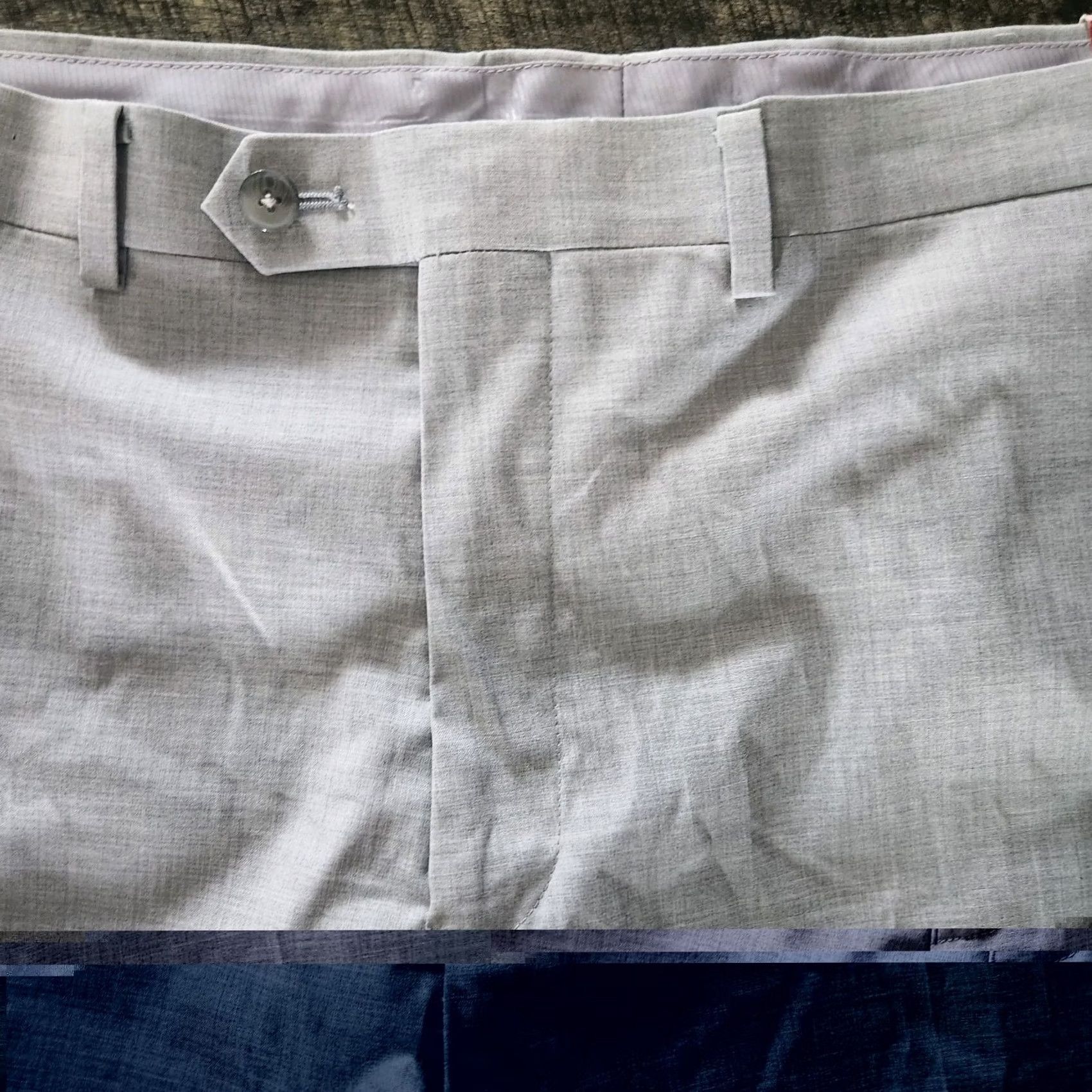 Alfani Alfani Slim fit Dress Pants Mens 40x32 Light Gray Stretch New W/ Tags Mens Dress Pants Straight Leg Preppy Wedding City 40 Mens Regular XS? Size US 40 / EU 56 - 7 Thumbnail