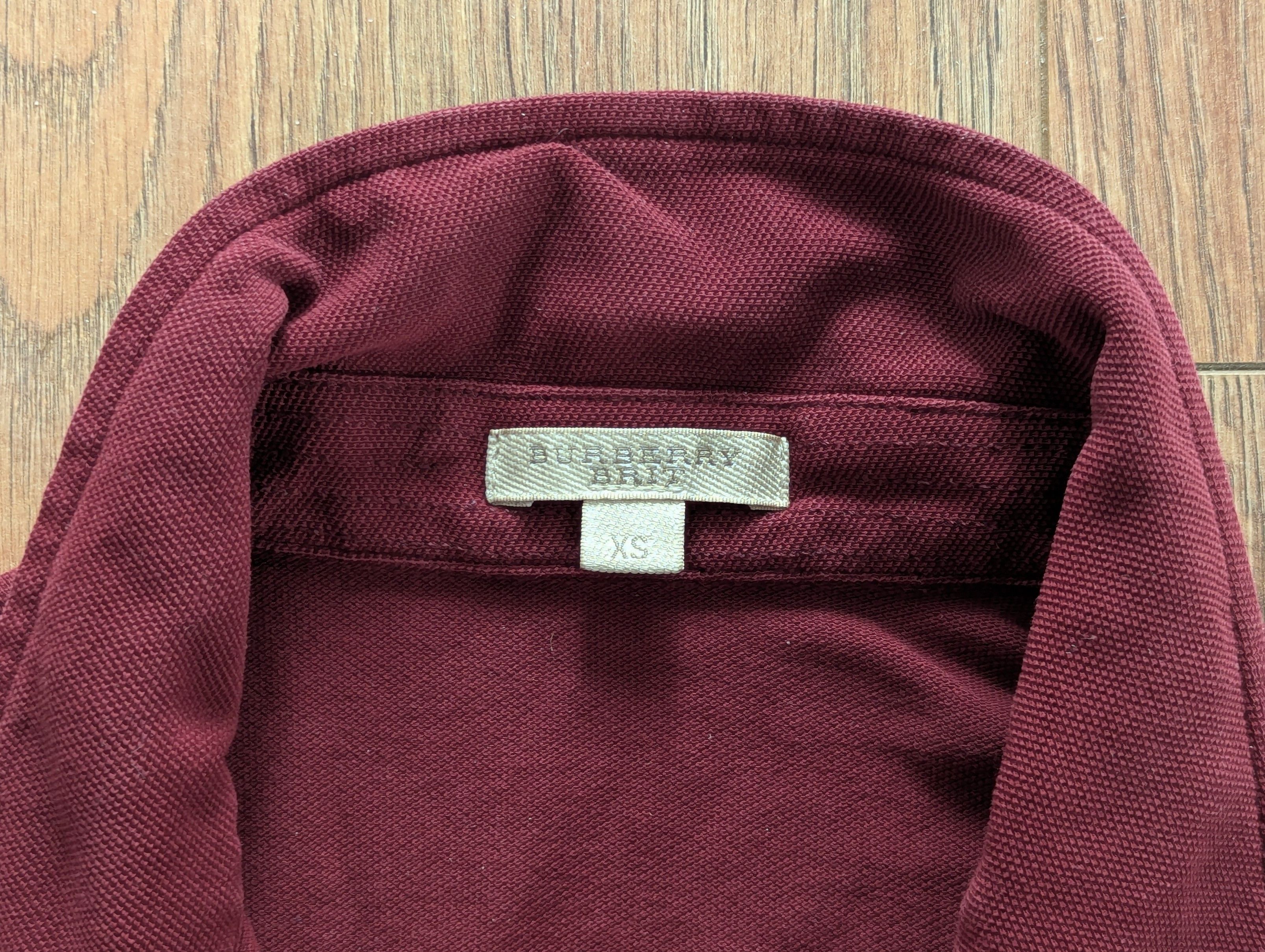Burberry Burberry Brit Polo Long Sleeve Size XS 100% Cotton Luxury Size US XS / EU 42 / 0 - 9 Thumbnail