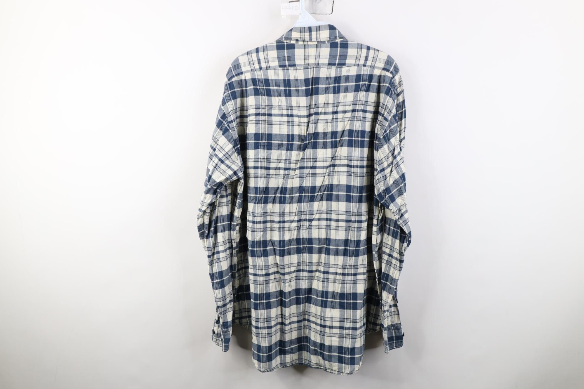 Polo Ralph Lauren Vintage 90s Ralph Lauren Cotton Double Pocket Button Shirt Size US M / EU 48-50 / 2 - 10 Thumbnail