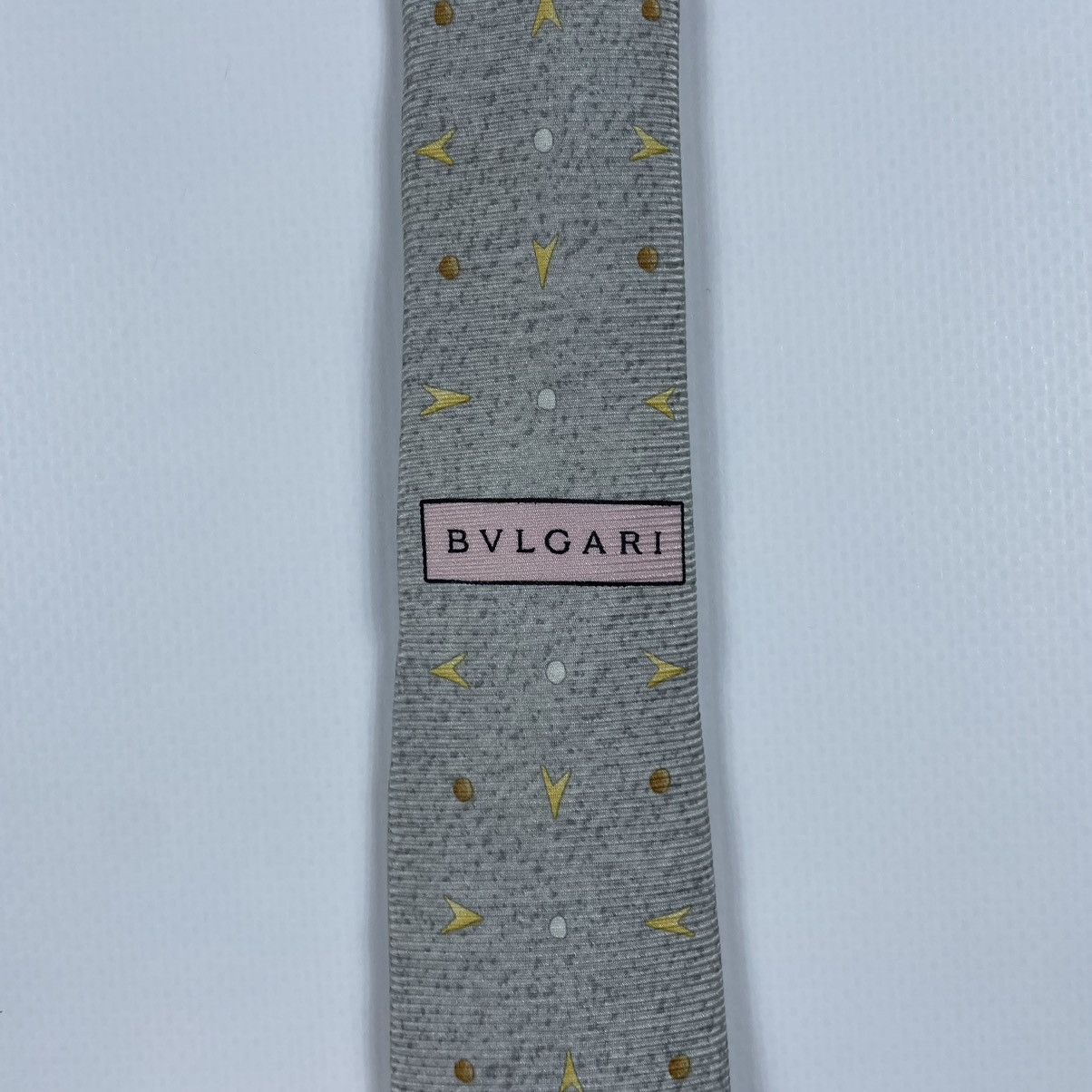 Bvlgari BVLGARI Davide Pizzigoni Designer Silk Tie Size ONE SIZE - 8 Thumbnail