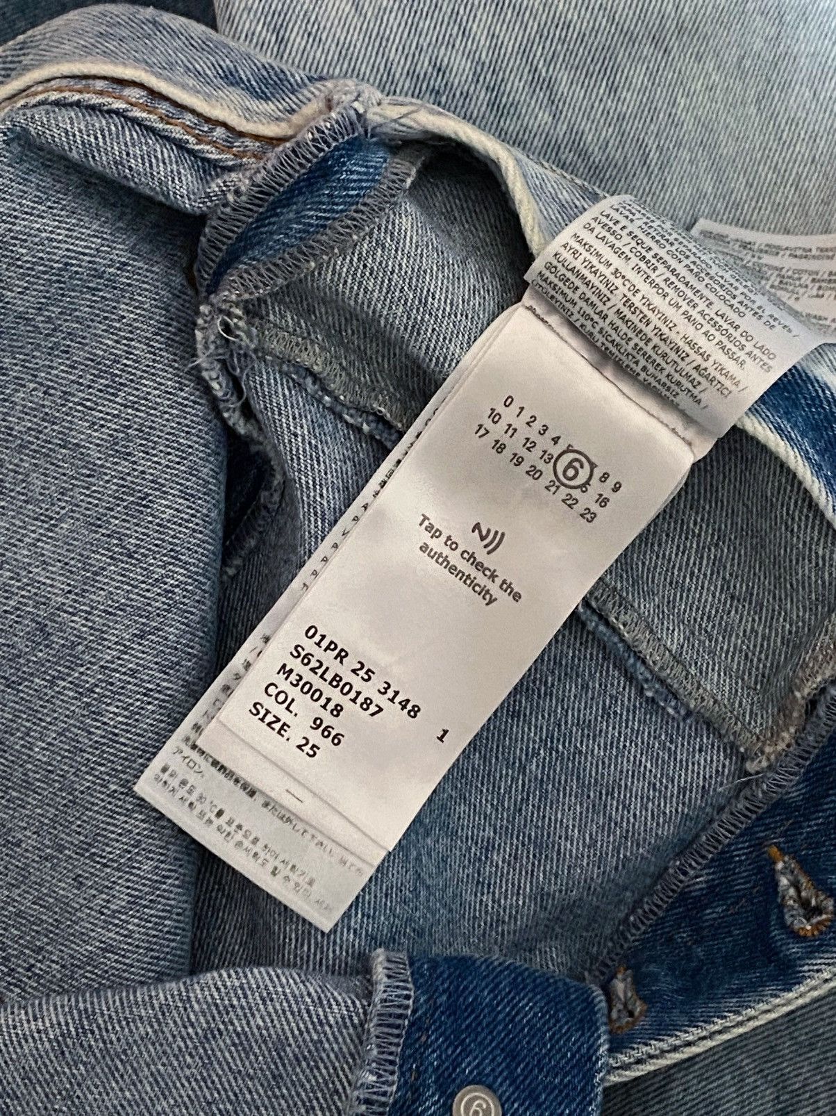 Maison Margiela MM6 Maison Margiela Patchwork Denim Pants size 25 Size 25" / US 0 / IT 36 - 17 Thumbnail