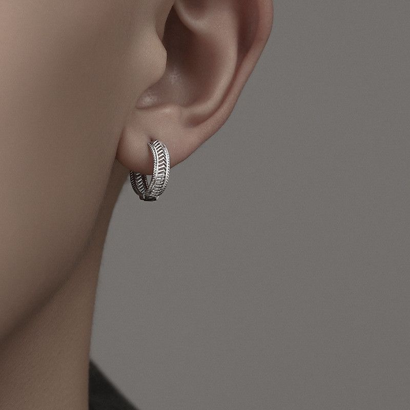 Jewelry Matchless Earrings One Pairs Chrome Jewelry Size ONE SIZE - 1 Thumbnail