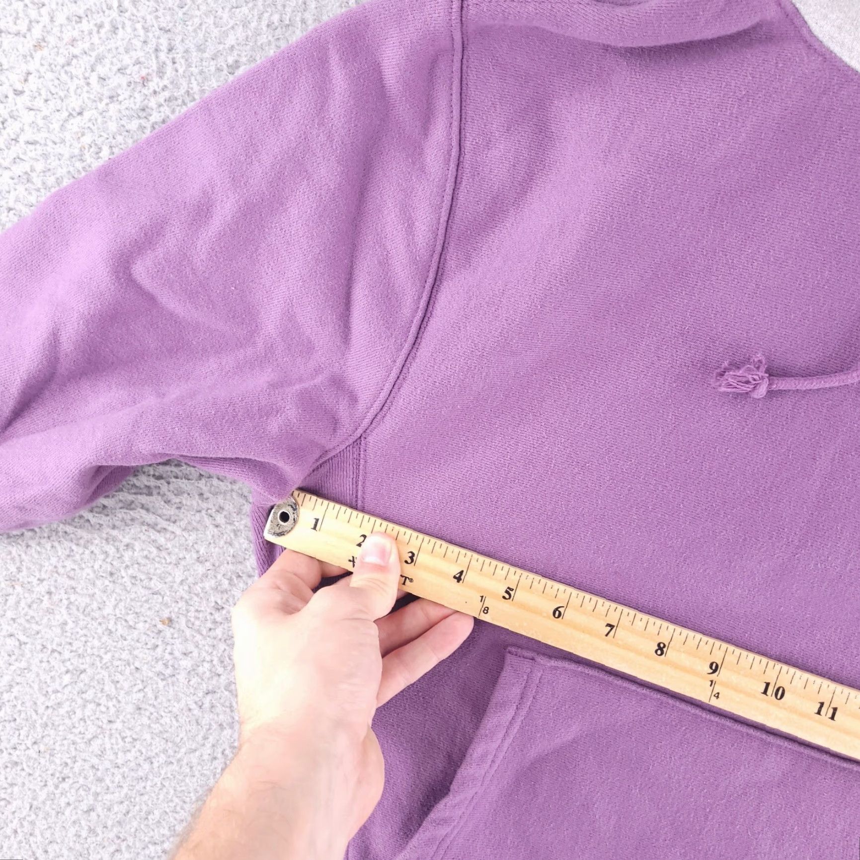 Champion Champion Sweatshirt Hoodie Mens Small Purple Reverse Weave Colorblock Retro Pullover Reversible 90s Mens Size US S / EU 44-46 / 1 - 5 Thumbnail