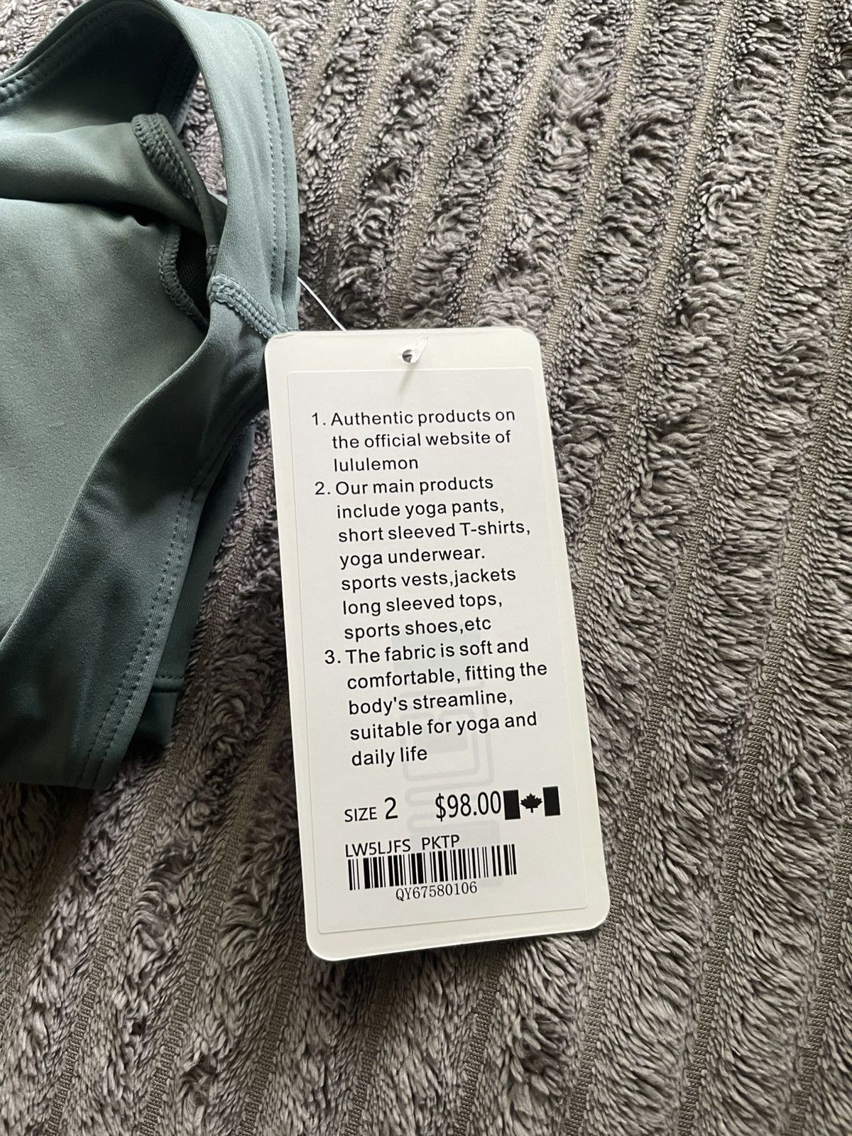 Lululemon Lululemon Workout Top Size XS / US 0-2 / IT 36-38 - 4 Thumbnail
