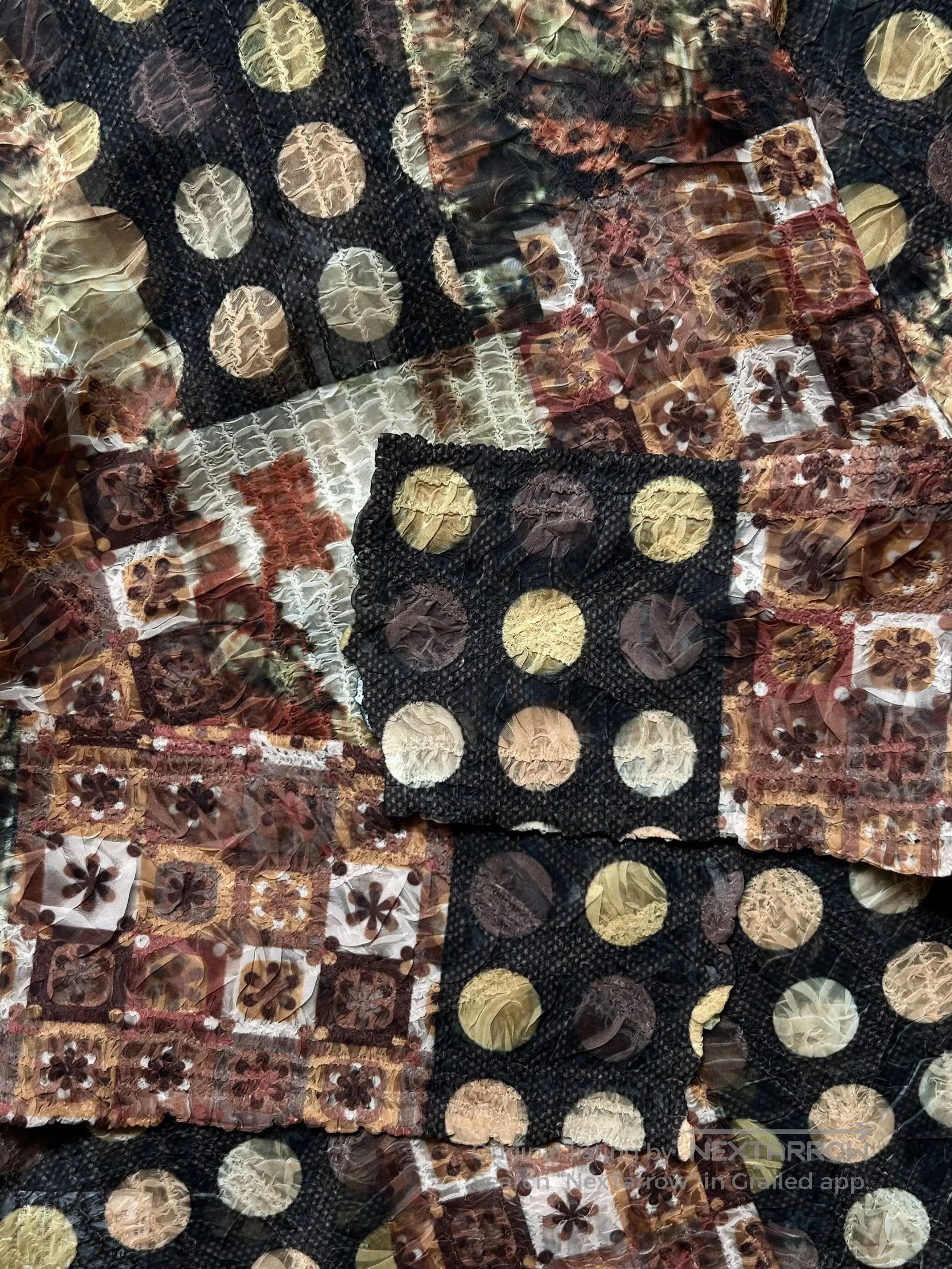 Yoshio Kubo patterned pleated shirt by yoshiki hishinuma. Size US M / EU 48-50 / 2 - 6 Thumbnail