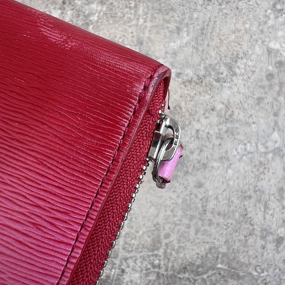 Vivienne Westwood Vivienne Westwood Long Wallet Round Zipper Polly Red Orb Size ONE SIZE - 11 Thumbnail