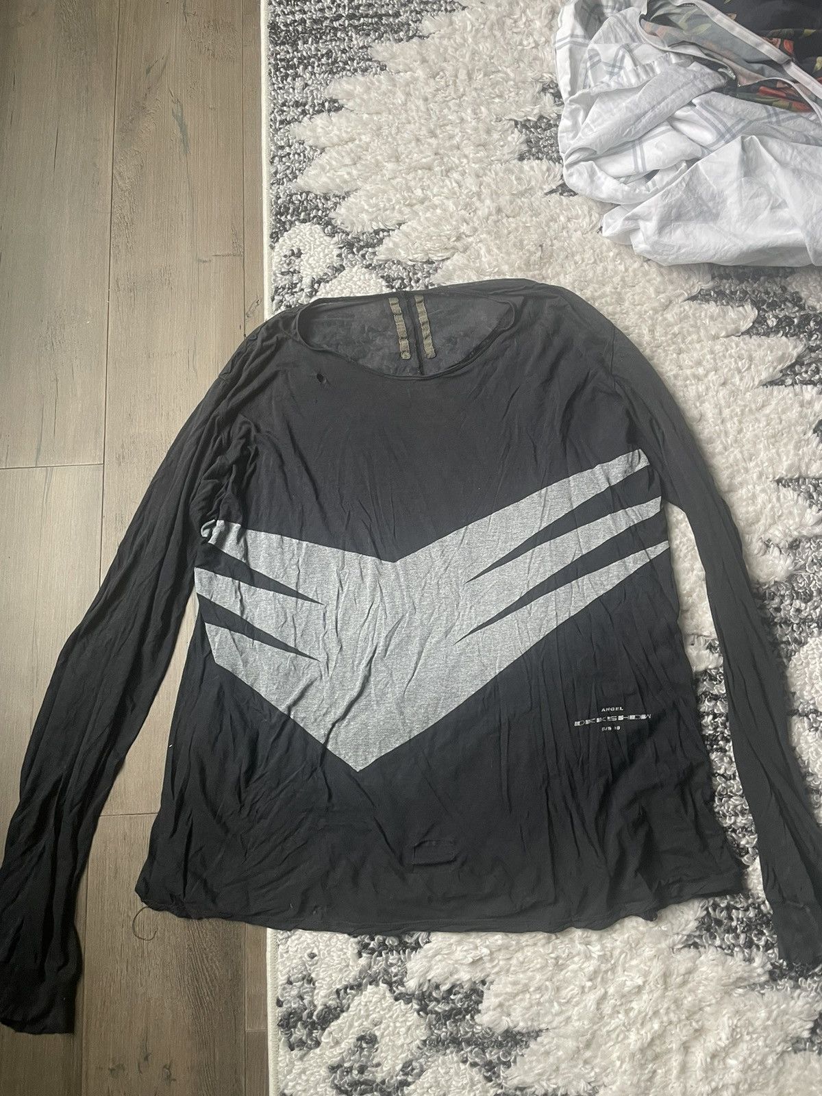 DRKSHDW ANGEL S/S 08 Tシャツ Rick Owens Drkshdw Angel ss08 long sleeve | Grailed