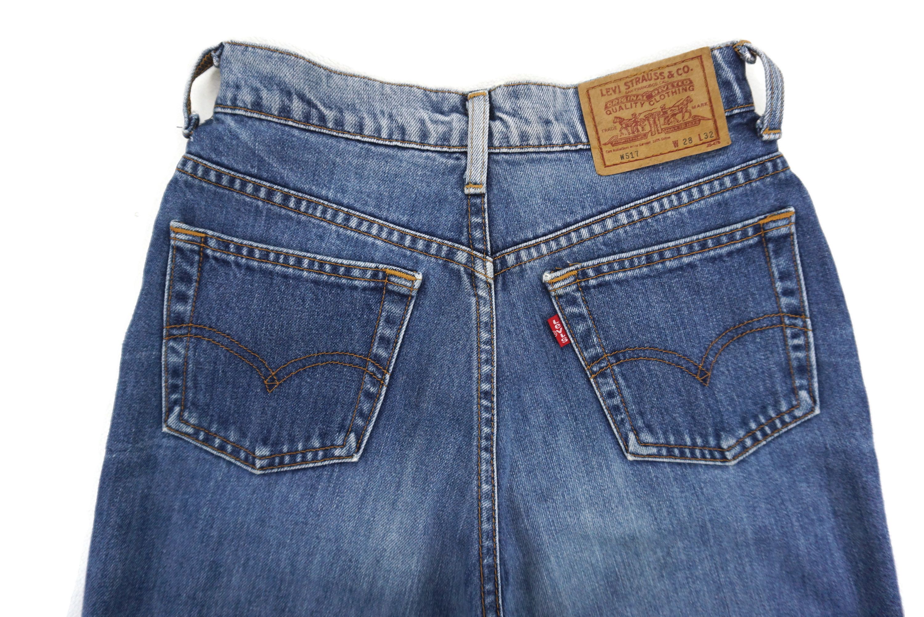 Levi's Vintage Levi's 517-02 Jeans W24xL29.5 High-Waisted Bootcut Size 24" / US 00 / IT 34 - 11 Thumbnail