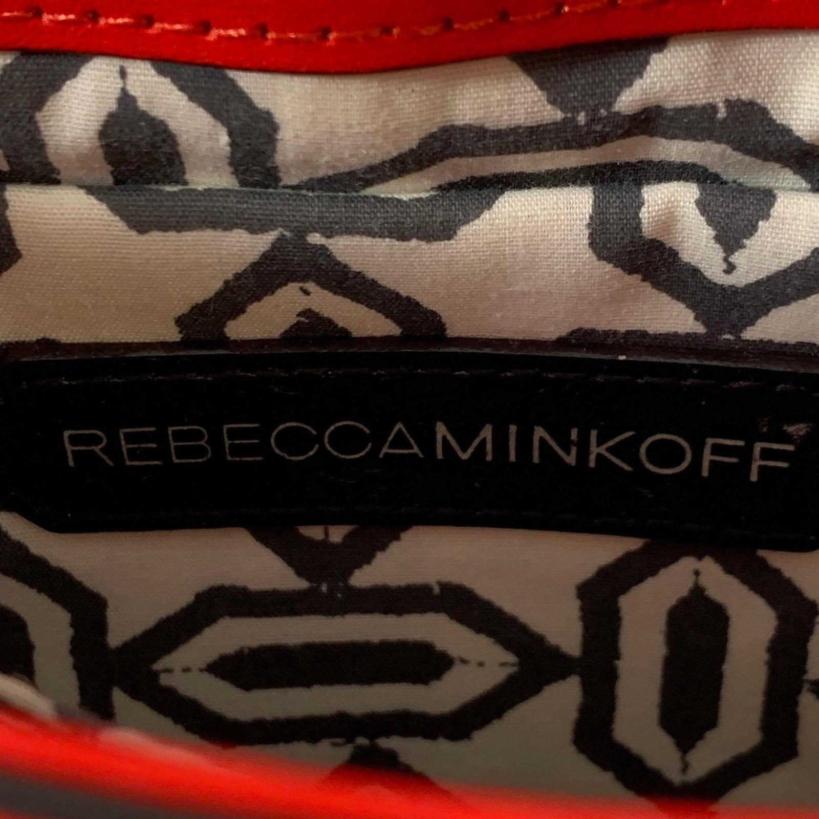 Rebecca Minkoff REBECCA MINKOFF Red Leather Cross Body Flap Handbag Size ONE SIZE - 7 Thumbnail