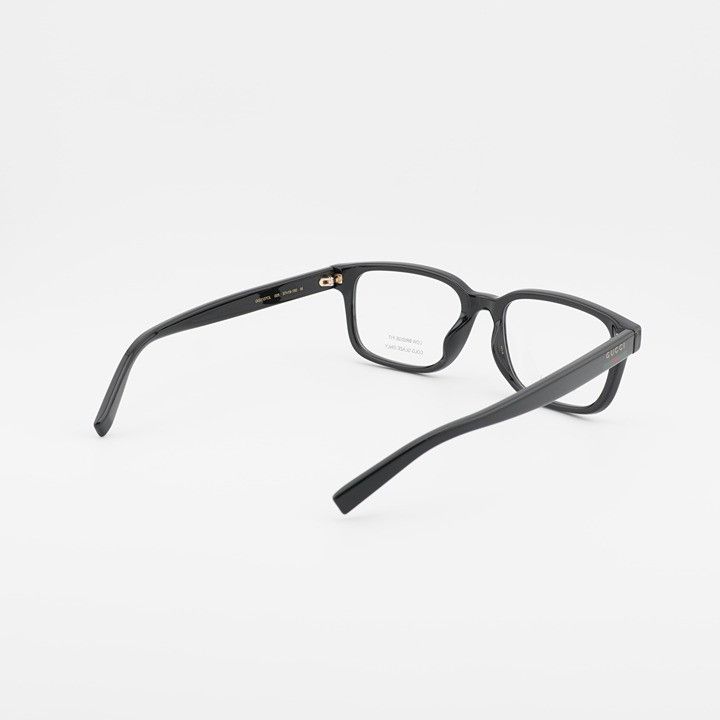 Gucci Gucci GG2107OL 005 Square Eyeglasses - Shiny Black 57mm Size ONE SIZE - 3 Thumbnail