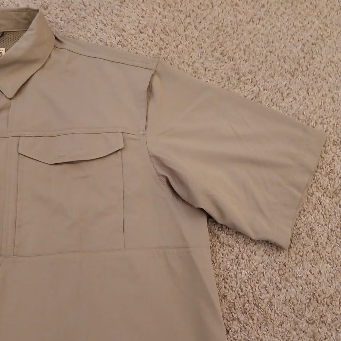 Vintage RedHead Shirt Mens XLT Gray Short Sleeve Button Down Pockets Breathable Size US XL / EU 56 / 4 - 3 Thumbnail