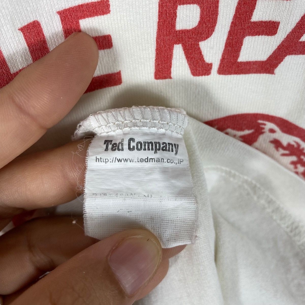 Tedman Japanese Brand TEDMAN Moon Landing Was A Hoax Graphic Tee Size US M / EU 48-50 / 2 - 8 Thumbnail