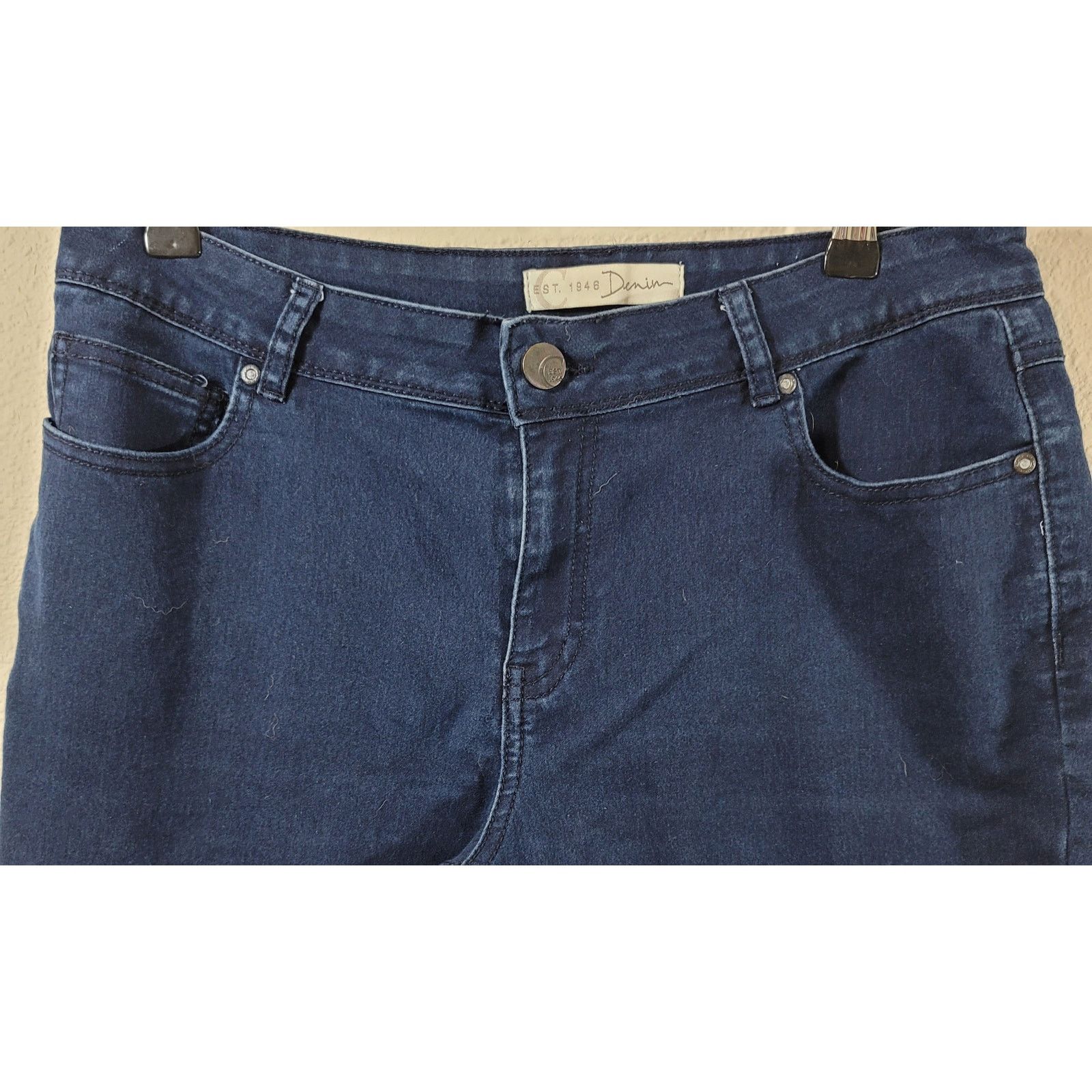 Other Cato Blue Contemporary Denim Jeans 12 Lightweight Stretch Size 34" / US 12 / IT 48 - 6 Thumbnail