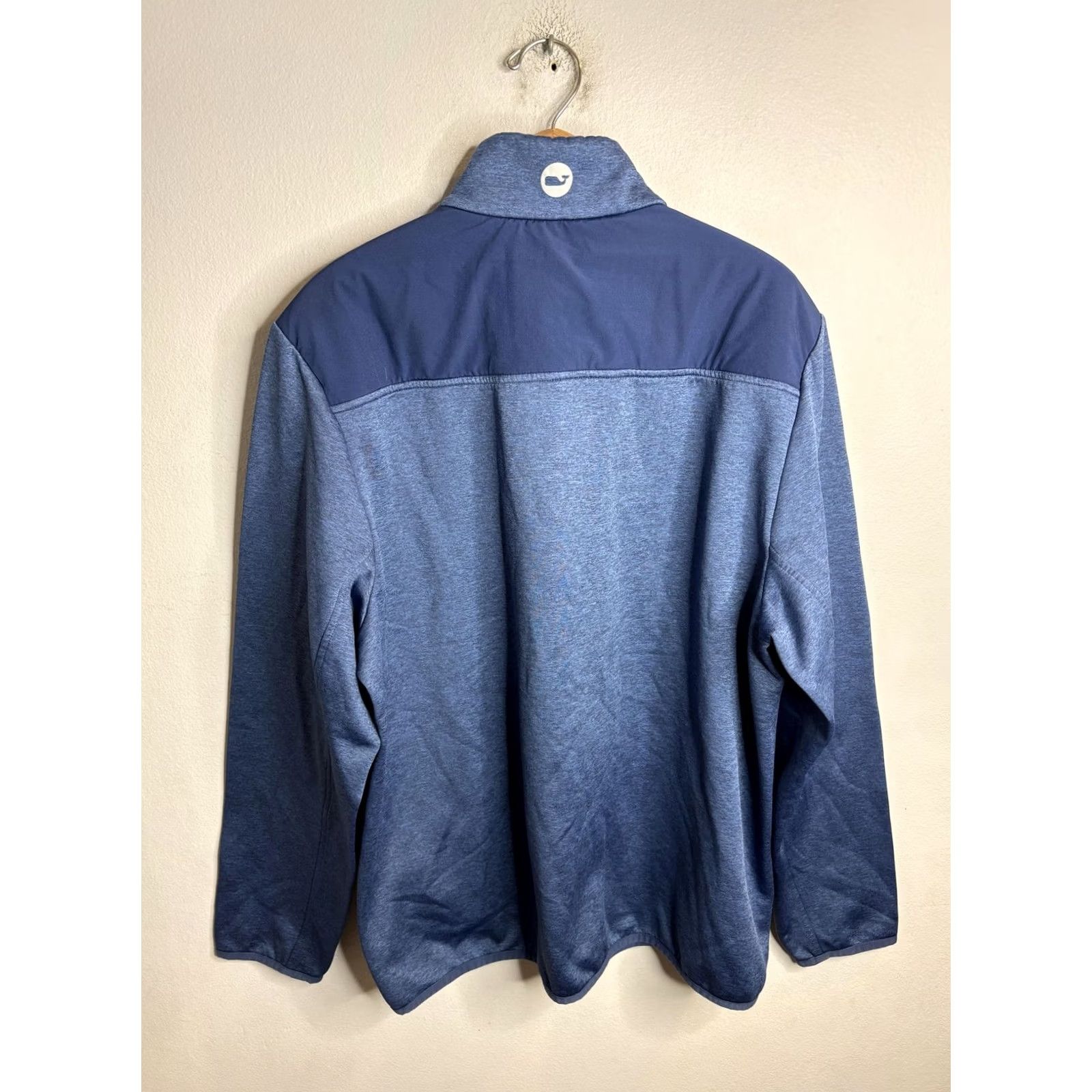 Vineyard Vines Vineyard Vines Pullover Mens Large Blue Quarter Zip Performance Sweater Outdoors Size US L / EU 52-54 / 3 - 6 Thumbnail