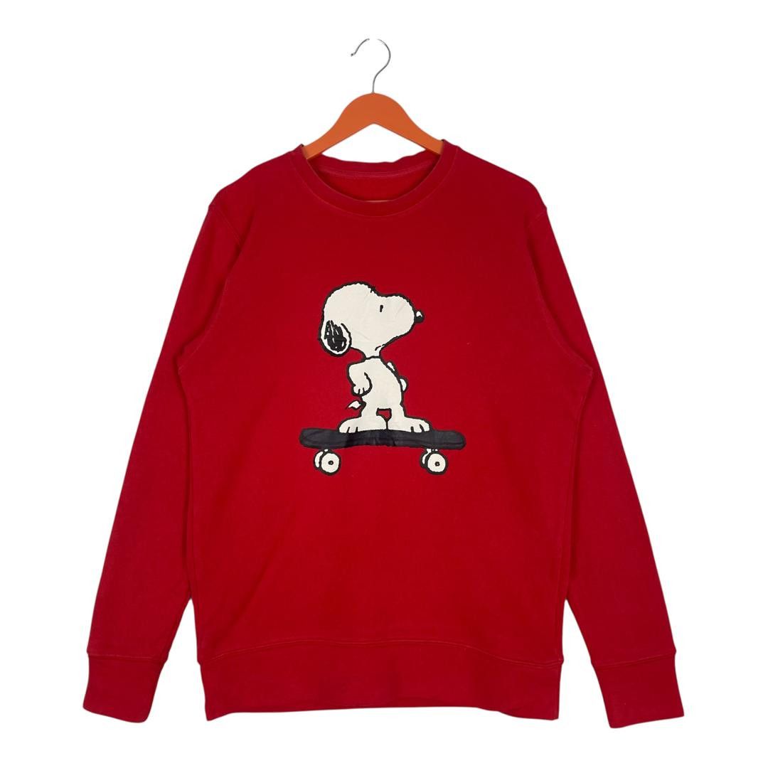 Peanuts Vintage Peanuts Snoopy X Gu Pullover Sweatshirt Size US M / EU 48-50 / 2 - 1 Thumbnail