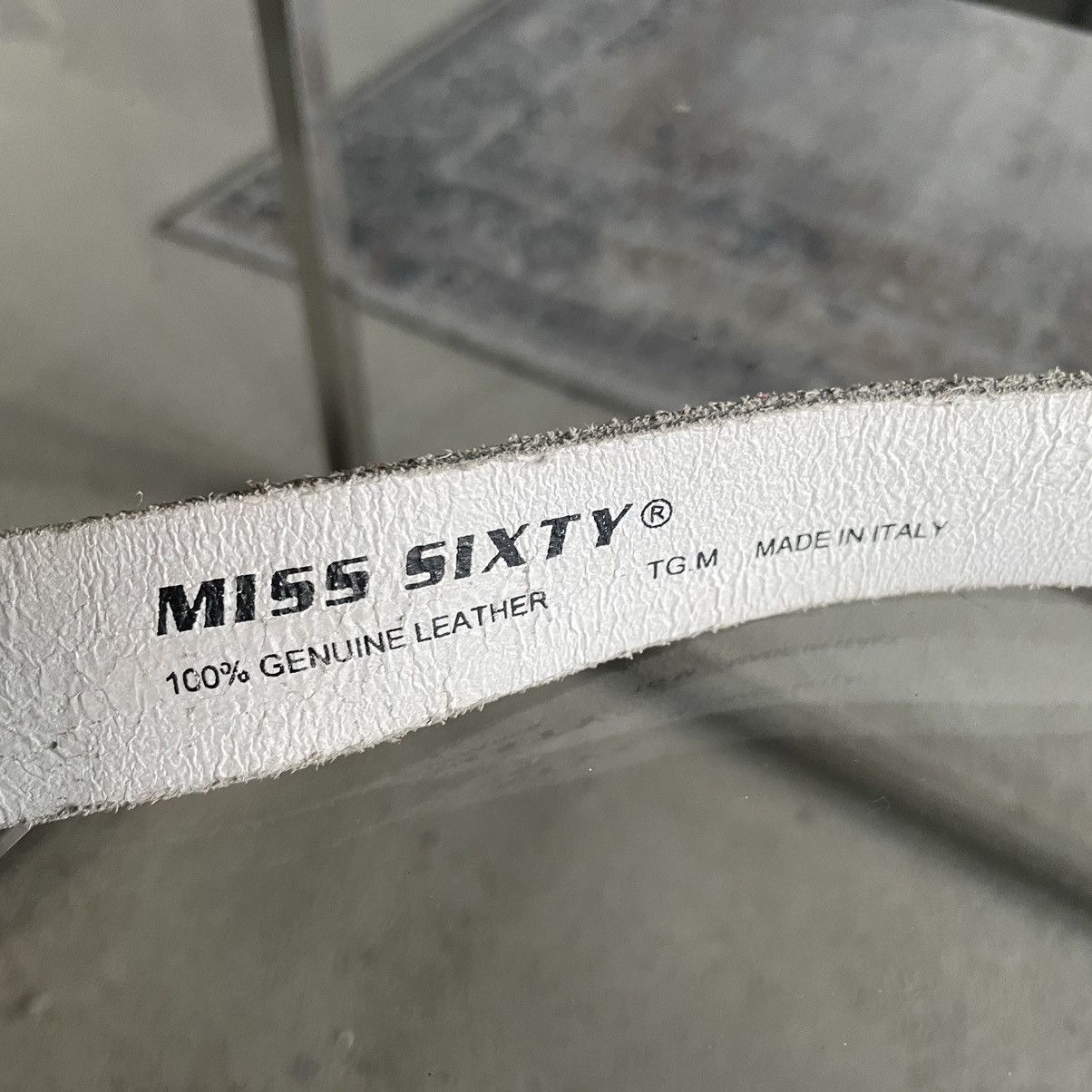 Miss Sixty × Vintage Miss Sixty Vintge Red Leather Belt Size ONE SIZE - 4 Thumbnail