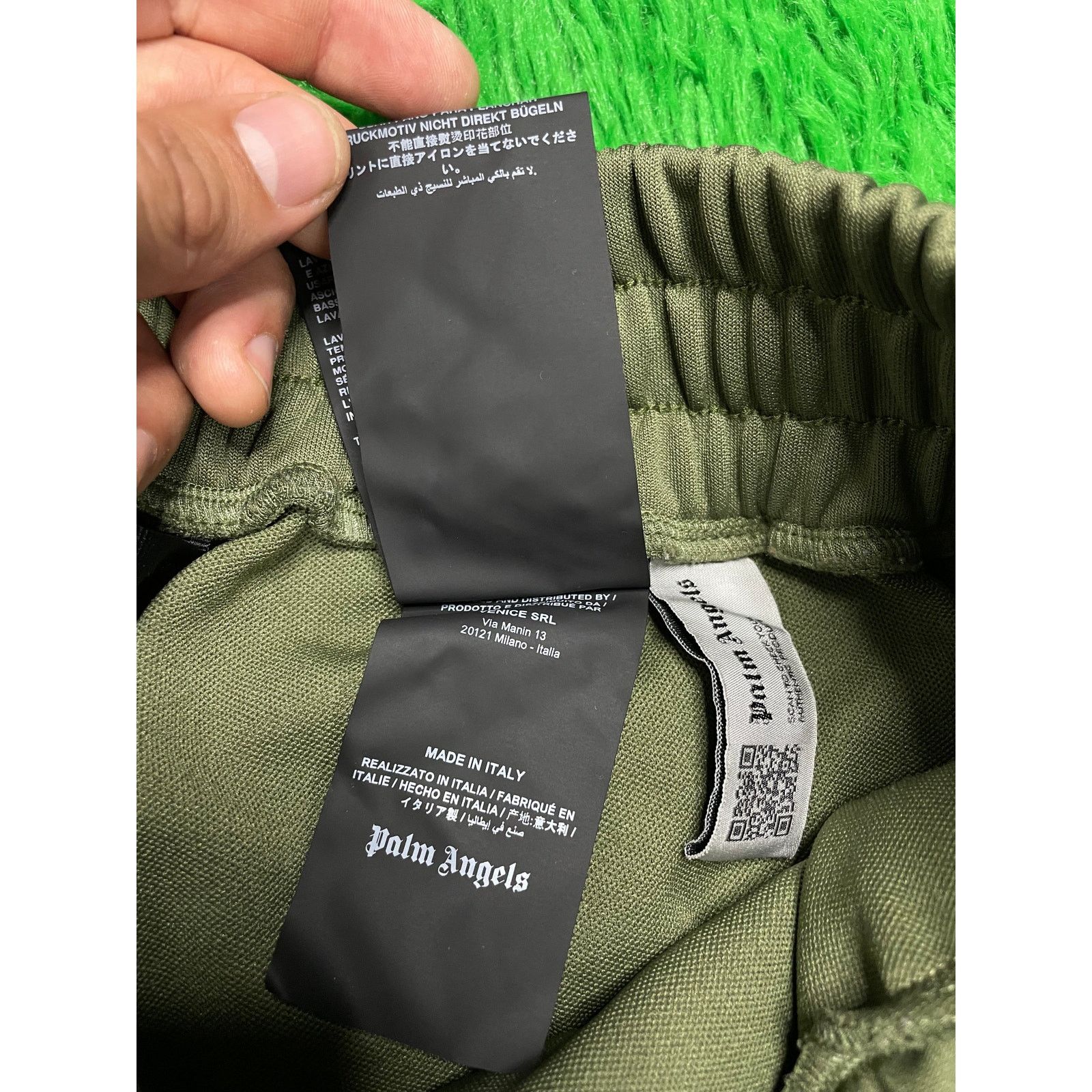 Palm Angels Palm Angels Track Suit Purple Green Large Used Size US 36 / EU 52 - 3 Thumbnail