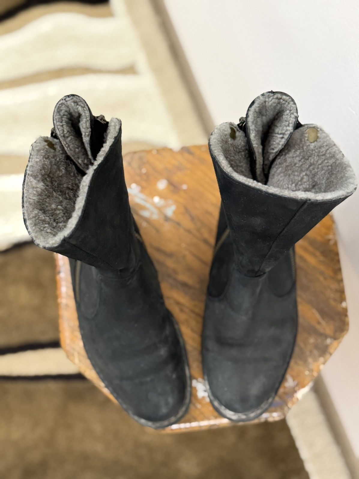 Japanese Brand VTG Ankle-Zip Vestern Distressed Buckle Strap Biker Boots Size US 9 / IT 39 - 5 Thumbnail