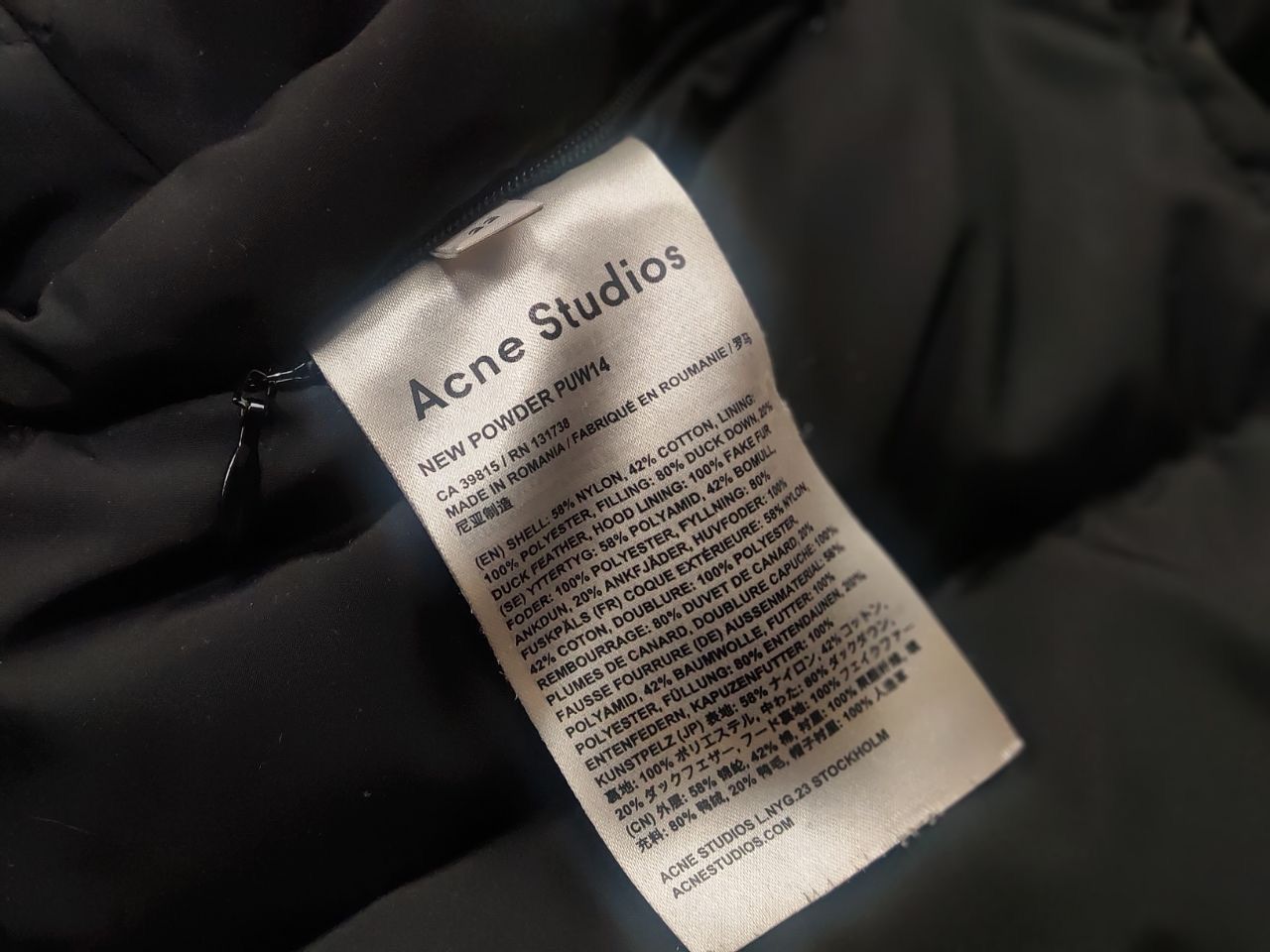Acne Studios Acne Studios new powder Down Parka Hooded Zip Puffer Jacket Size S / US 4 / IT 40 - 21 Thumbnail