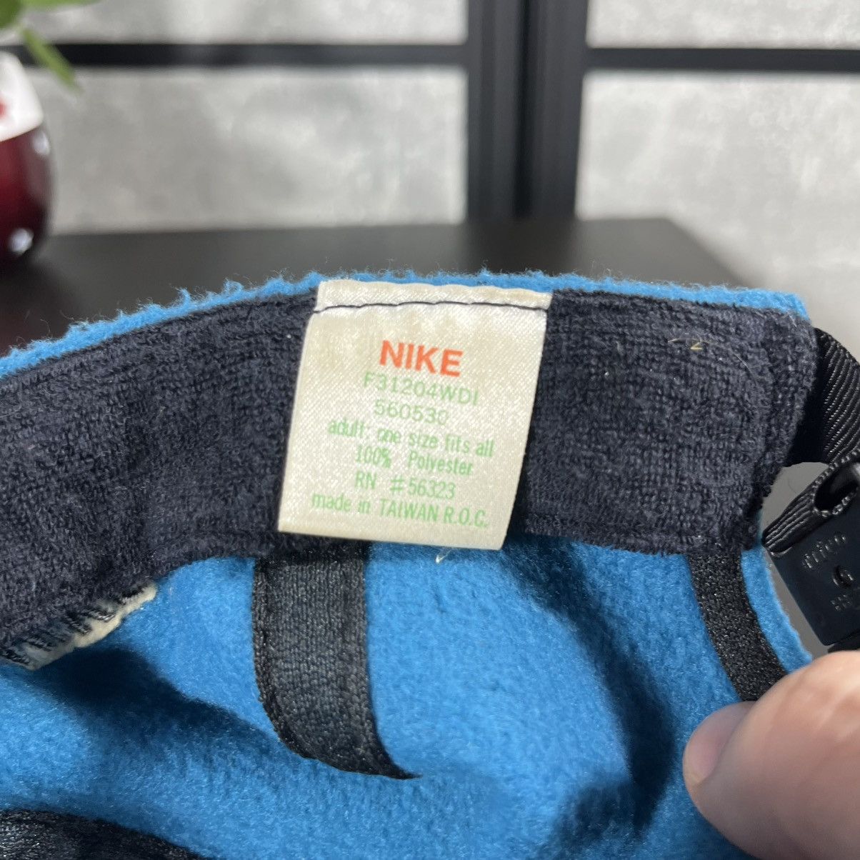Nike NIKE FIT 90s VINTAGE FLEECE ZIPPER HAT ONE SIZE HYPE RARE Size ONE SIZE - 7 Thumbnail