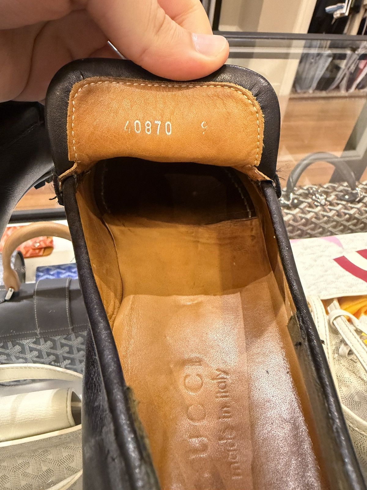 Gucci Gucci Leather Guccissima GG Loafer Size US 9 / EU 42 - 8 Thumbnail