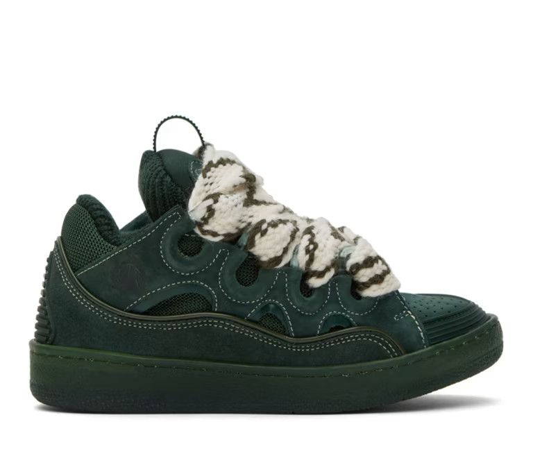 Lanvin oc11z0426 Curb Sneakers in Dark Green Size US 9 / EU 42 - 1 Thumbnail