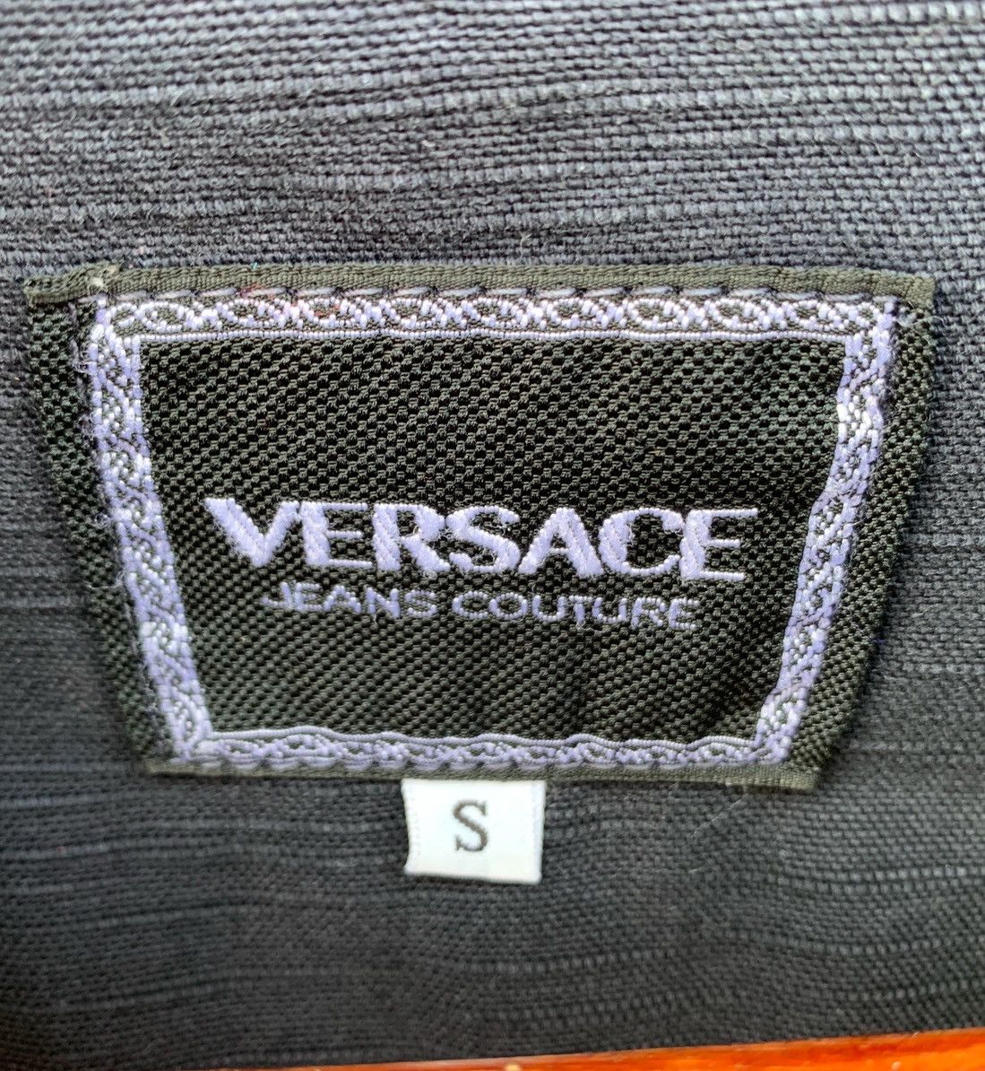 Versace Jeans Couture VINTAGE FADED VERSACE JEAN COUTURE TRUCKER DENIM JACKET Size US S / EU 44-46 / 1 - 13 Thumbnail