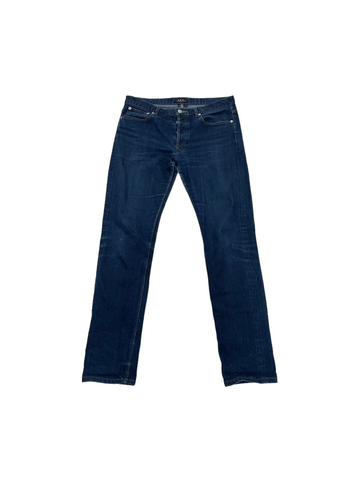 A.P.C. 2000s A.P.C. Skinny Blue Jeans (30x30) Size US 30 / EU 46 - 1 Thumbnail